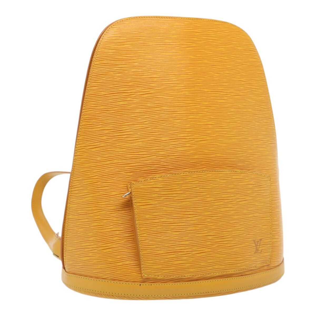 Louis Vuitton LOUIS VUITTON Epi Gobelins Backpack Yellow Size ONE SIZE - 1 Thumbnail