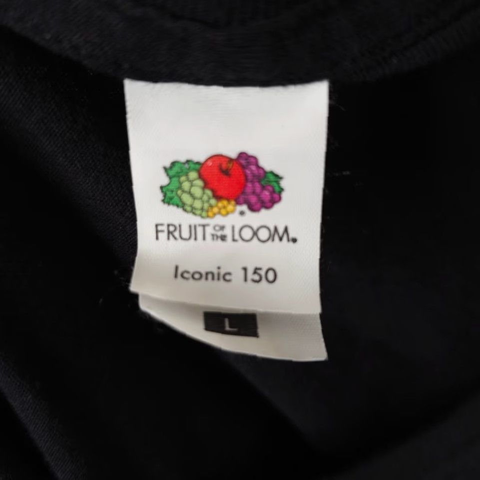 Fruit Of The Loom VINTAGE Lapland Finland T Shirt Mens Size Medium Black Midnight Sun Reindeer Size US M / EU 48-50 / 2 - 5 Thumbnail