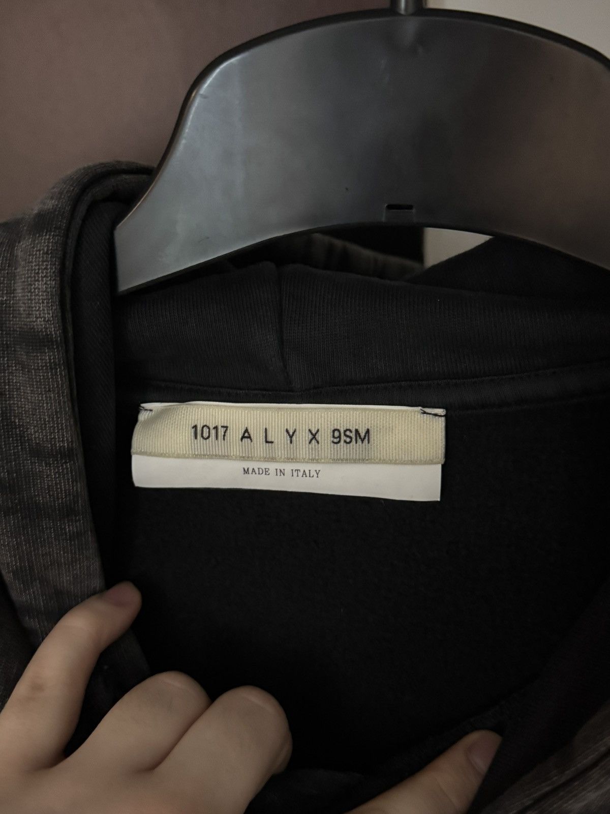 1017 ALYX 9SM ✅Alyx oversized fuck it grey hoodie Size US M / EU 48-50 / 2 - 4 Thumbnail