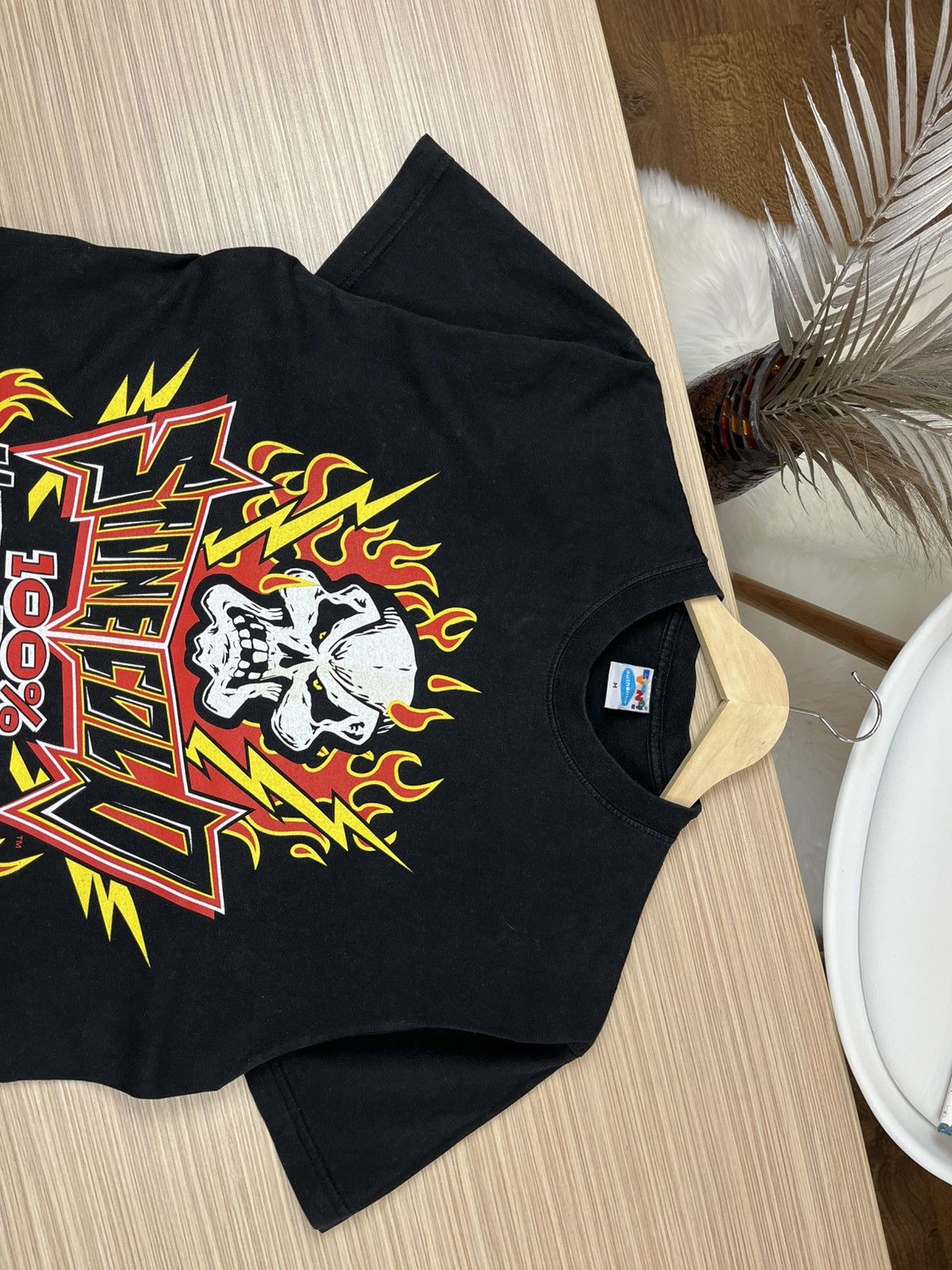 Vintage × WWE × WWF Vintage 2000 Stone Cold 100% Hell Raiser Tee Size US M / EU 48-50 / 2 - 3 Thumbnail