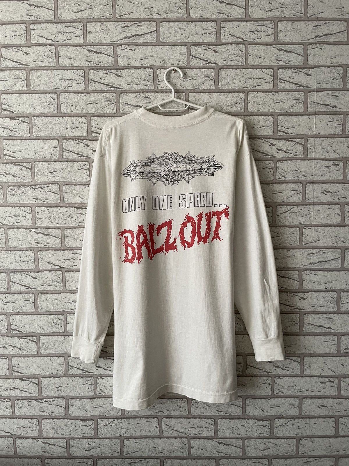 Vintage RARE Kiss Of The Gypsy Vintage Merch Tee T shirt Long Sleeve Size US XL / EU 56 / 4 - 1 Thumbnail