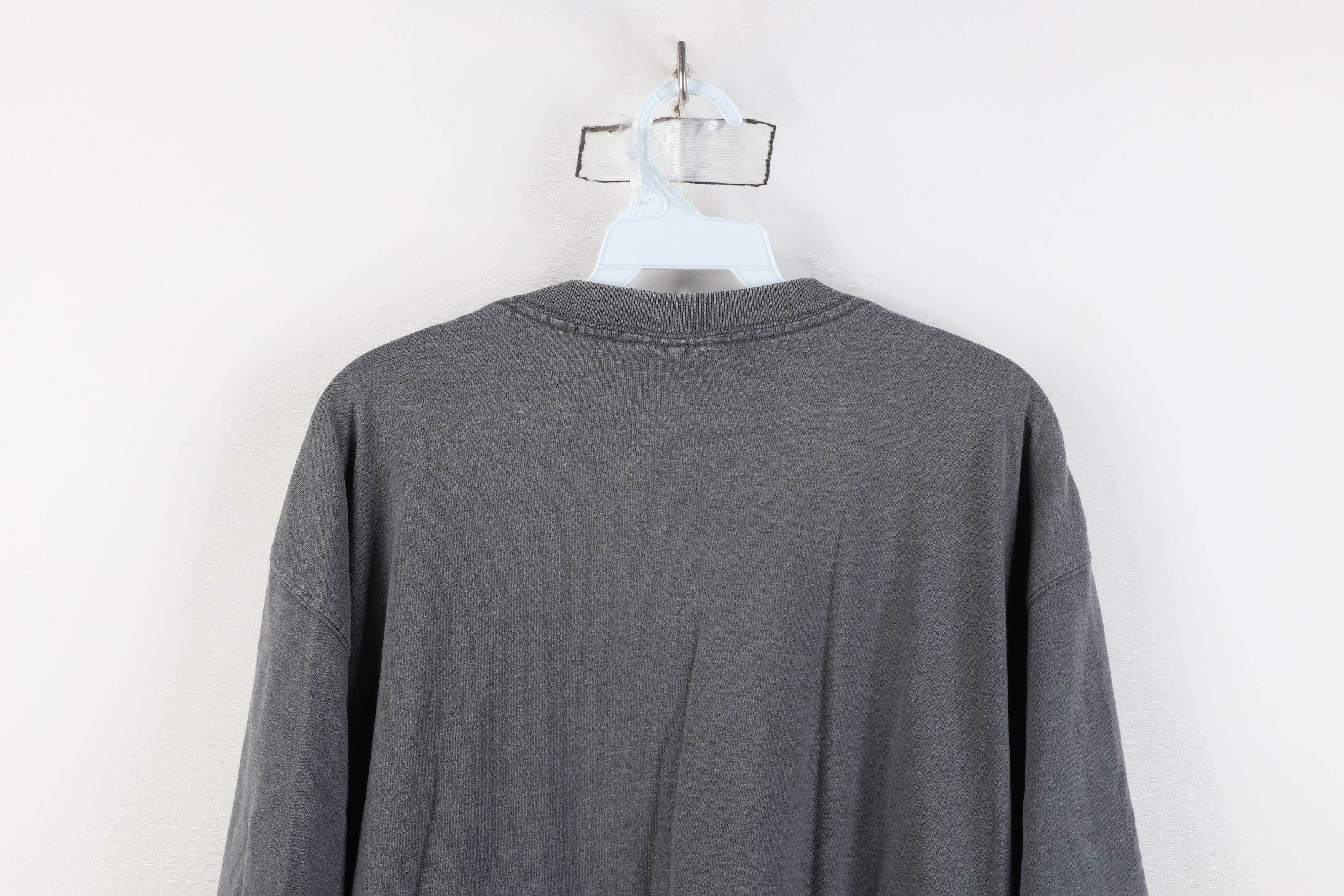 Russell Athletic Vintage 90s Y2K Russell Athletic Blank Pocket T-Shirt Gray Size US L / EU 52-54 / 3 - 13 Thumbnail