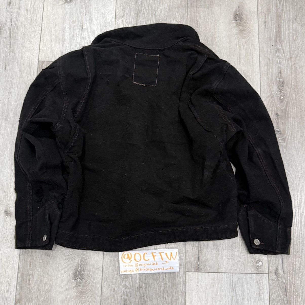basketcase gallery Basketcase Black Pope denim jacket like a Detroit Size US M / EU 48-50 / 2 - 5 Thumbnail
