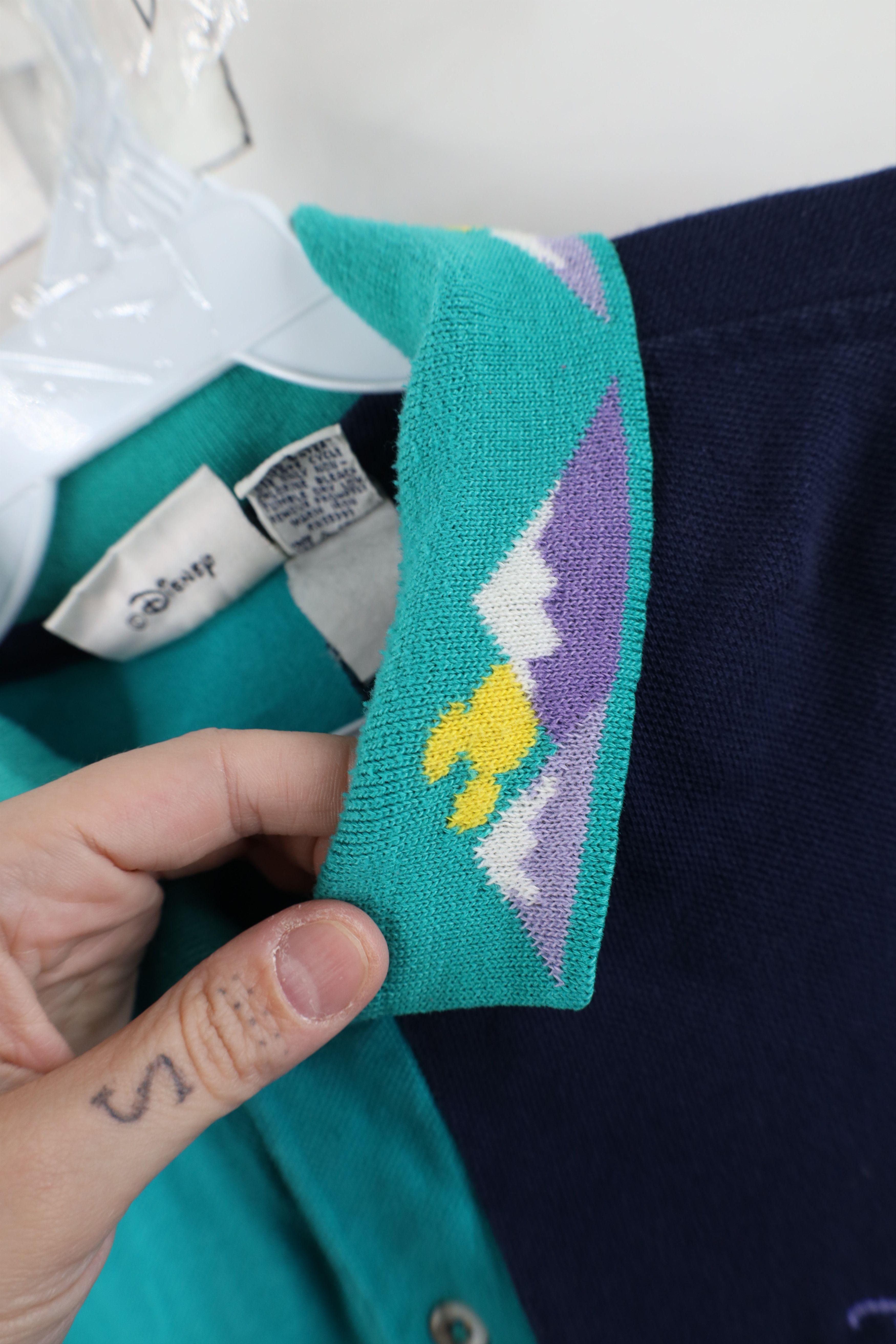 Disney × Vintage Vintage 90s Walt Disney World Block Old Key West Polo USA Size US XXL / EU 58 / 5 - 5 Thumbnail