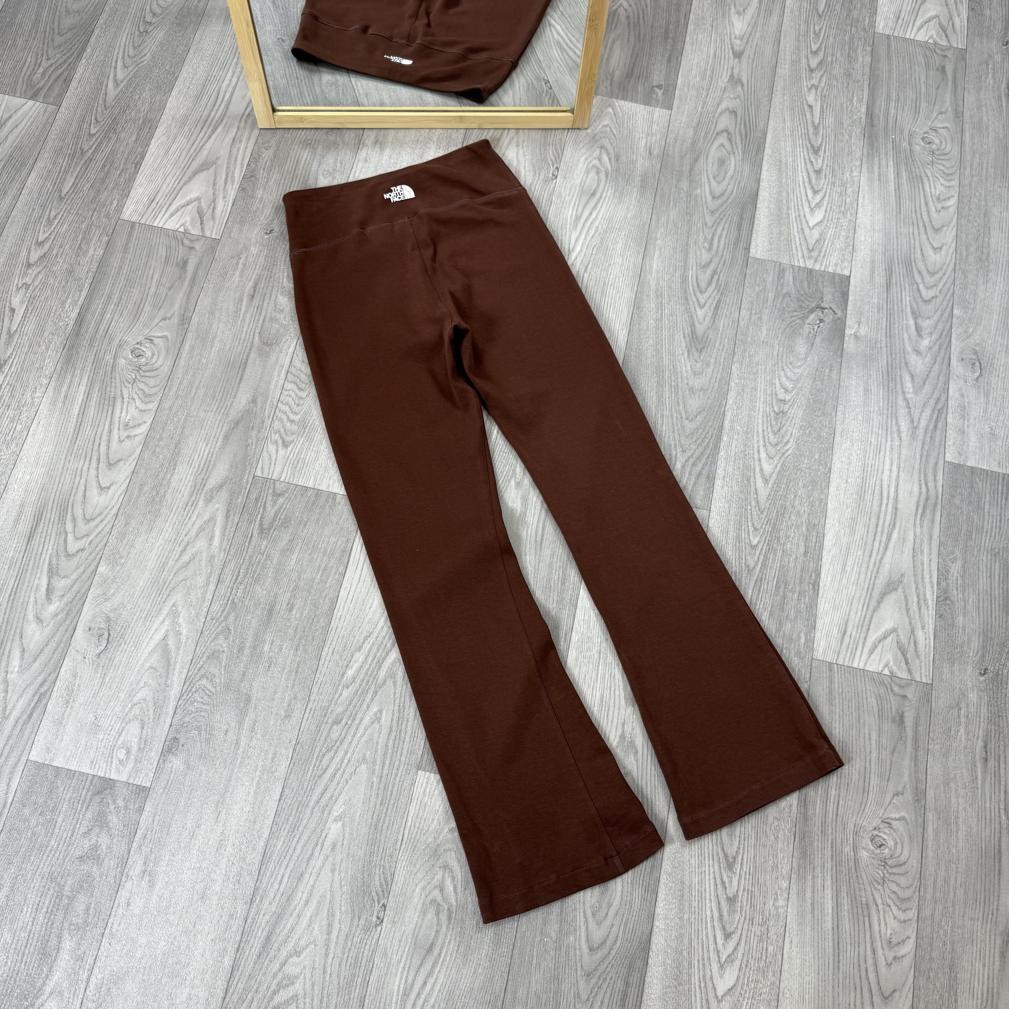 The North Face The North Face Brown Bootcut Leggins Size 24" / US 00 / IT 34 - 4 Thumbnail