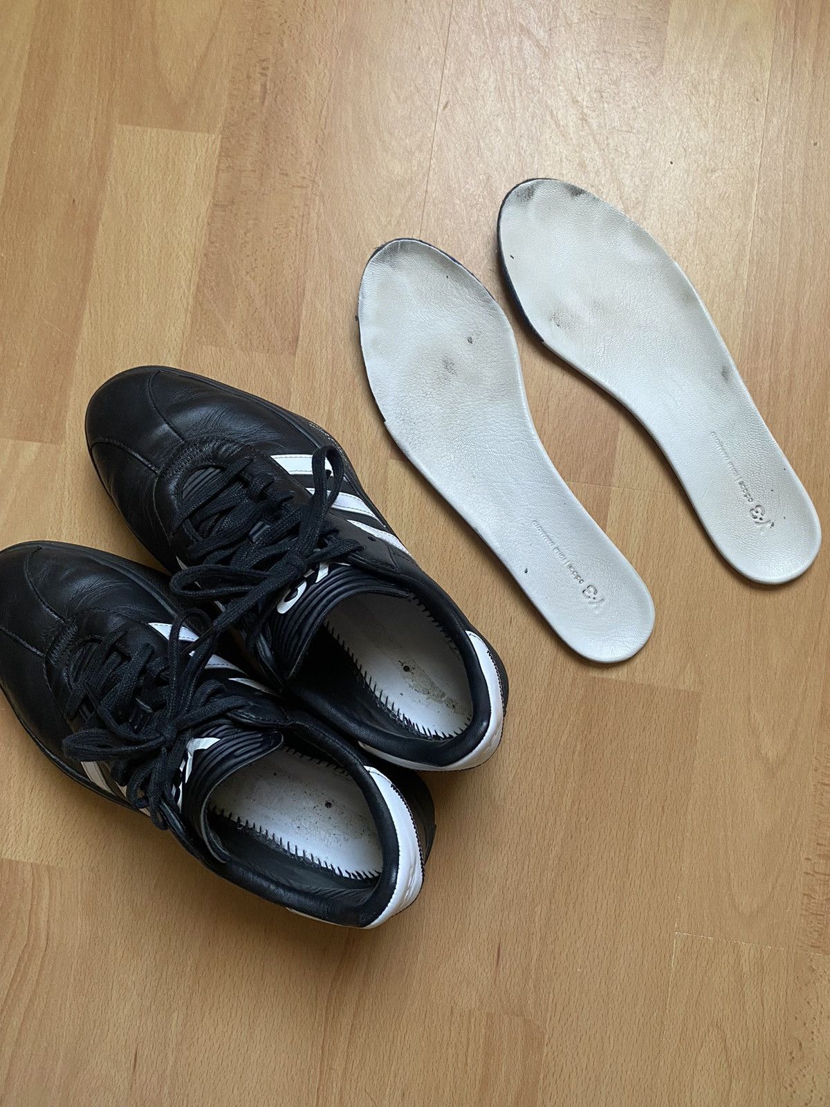 Adidas × Y-3 × Yohji Yamamoto Y3 Premium Leather Sneakers Size US 8.5 / EU 41-42 - 9 Thumbnail