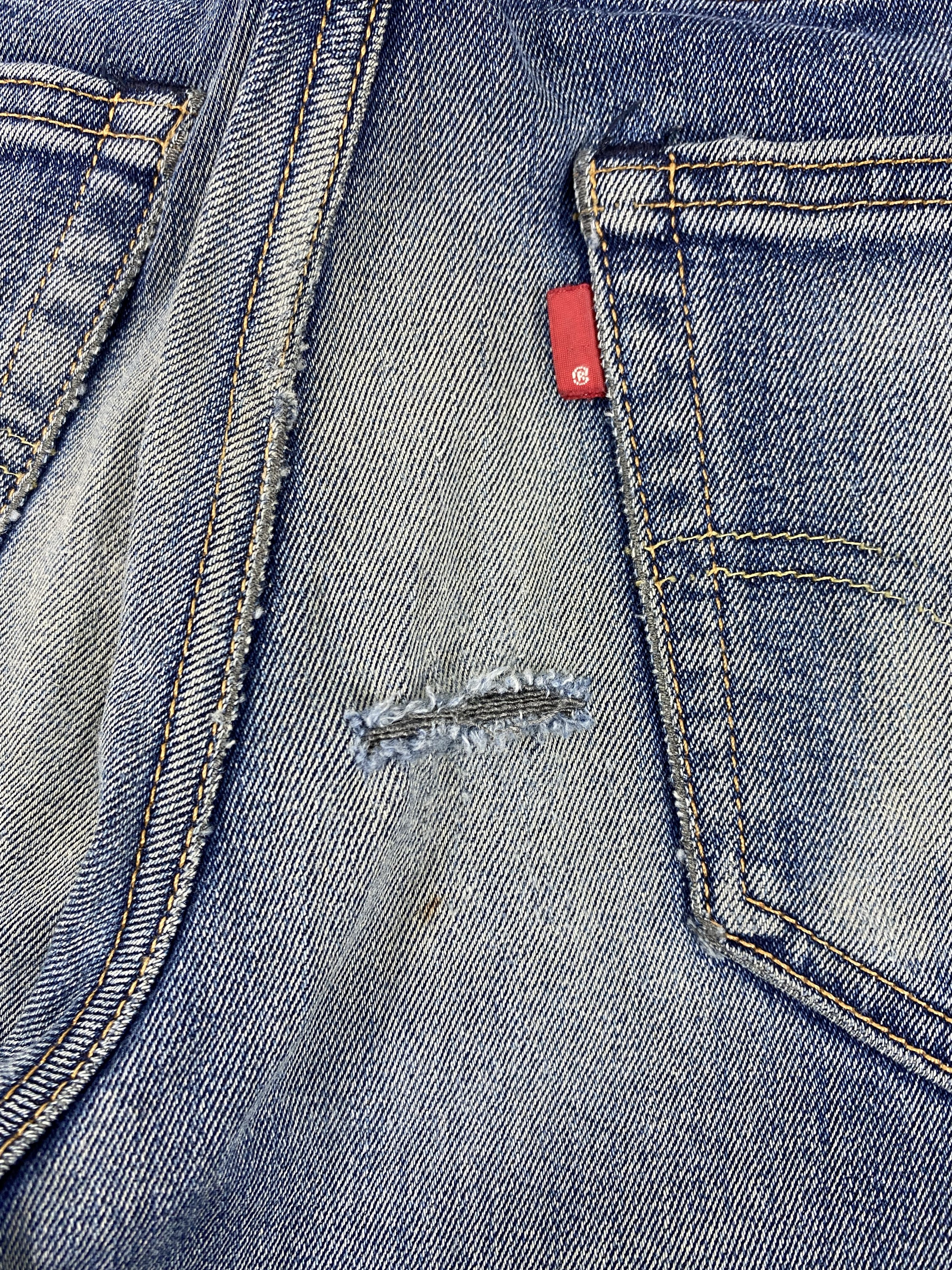 Levi's Distressed Blue Levi's 502 Jeans 28x28.5 - JN3727 Size US 28 / EU 44 - 15 Thumbnail