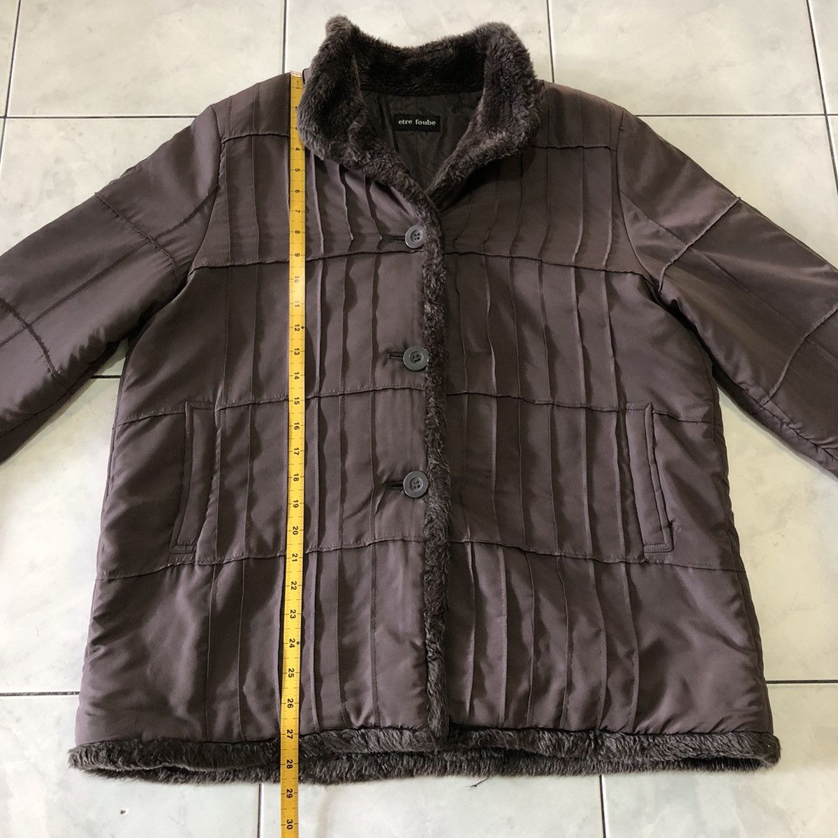Vintage Etre Foube Japanese Fur Jacket Winter GOA KAPITAL Style Size US L / EU 52-54 / 3 - 18 Thumbnail