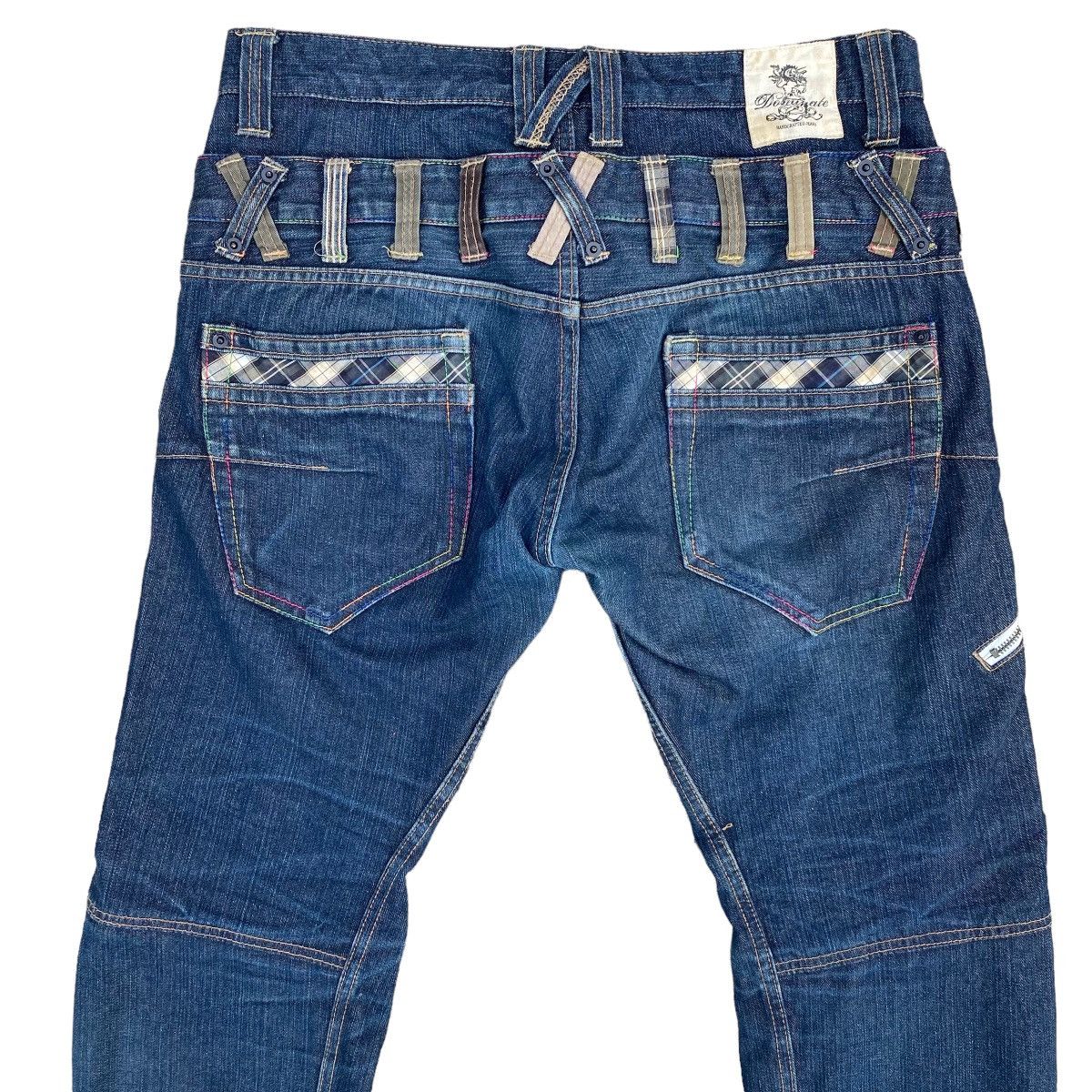 Hysteric Glamour × Japanese Brand Dominate Handcrafted Zipper J-Curve Denim Jeans Size US 34 / EU 50 - 11 Thumbnail