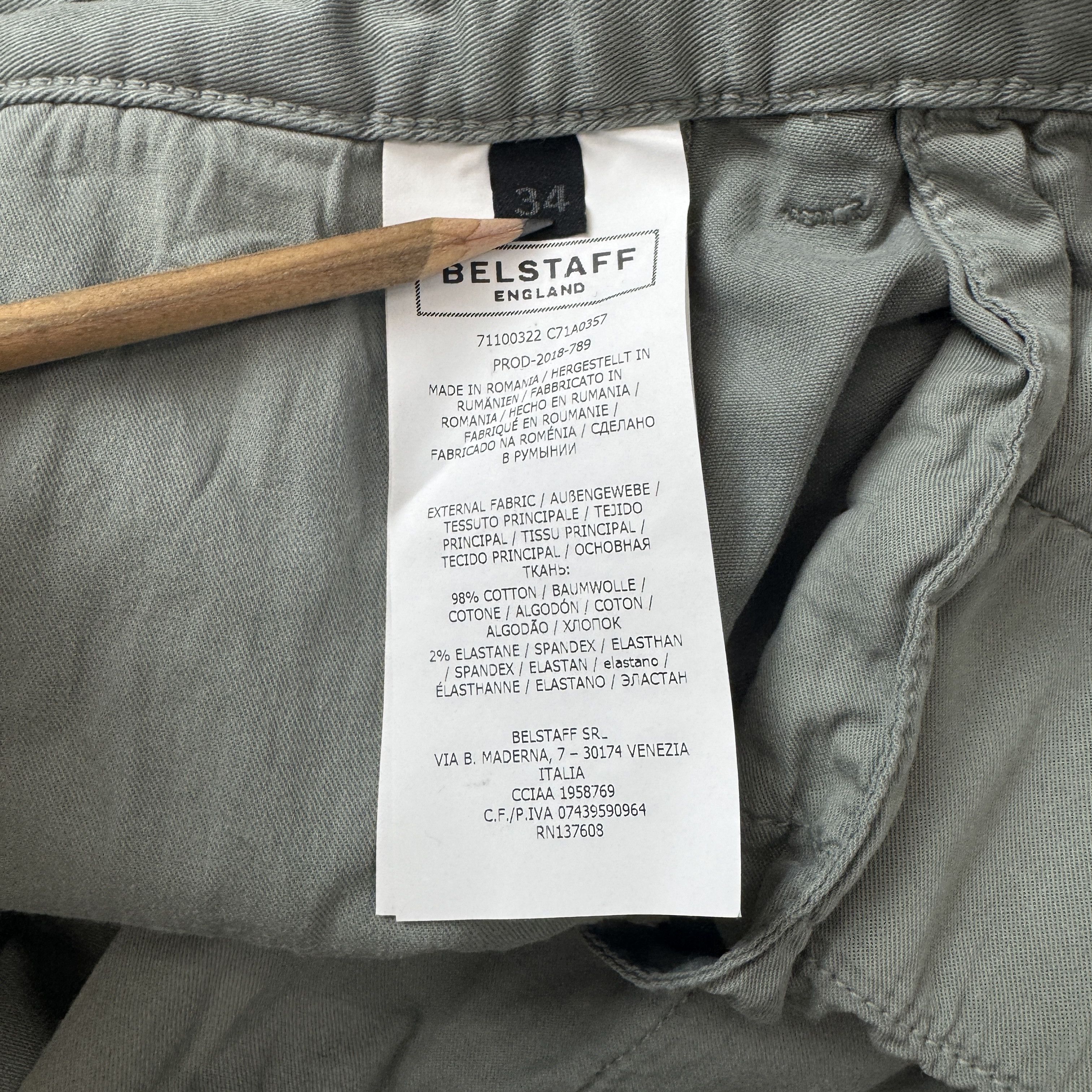 Belstaff Belstaff Men's Cotton Chino Pants Size US 34 / EU 50 - 6 Thumbnail