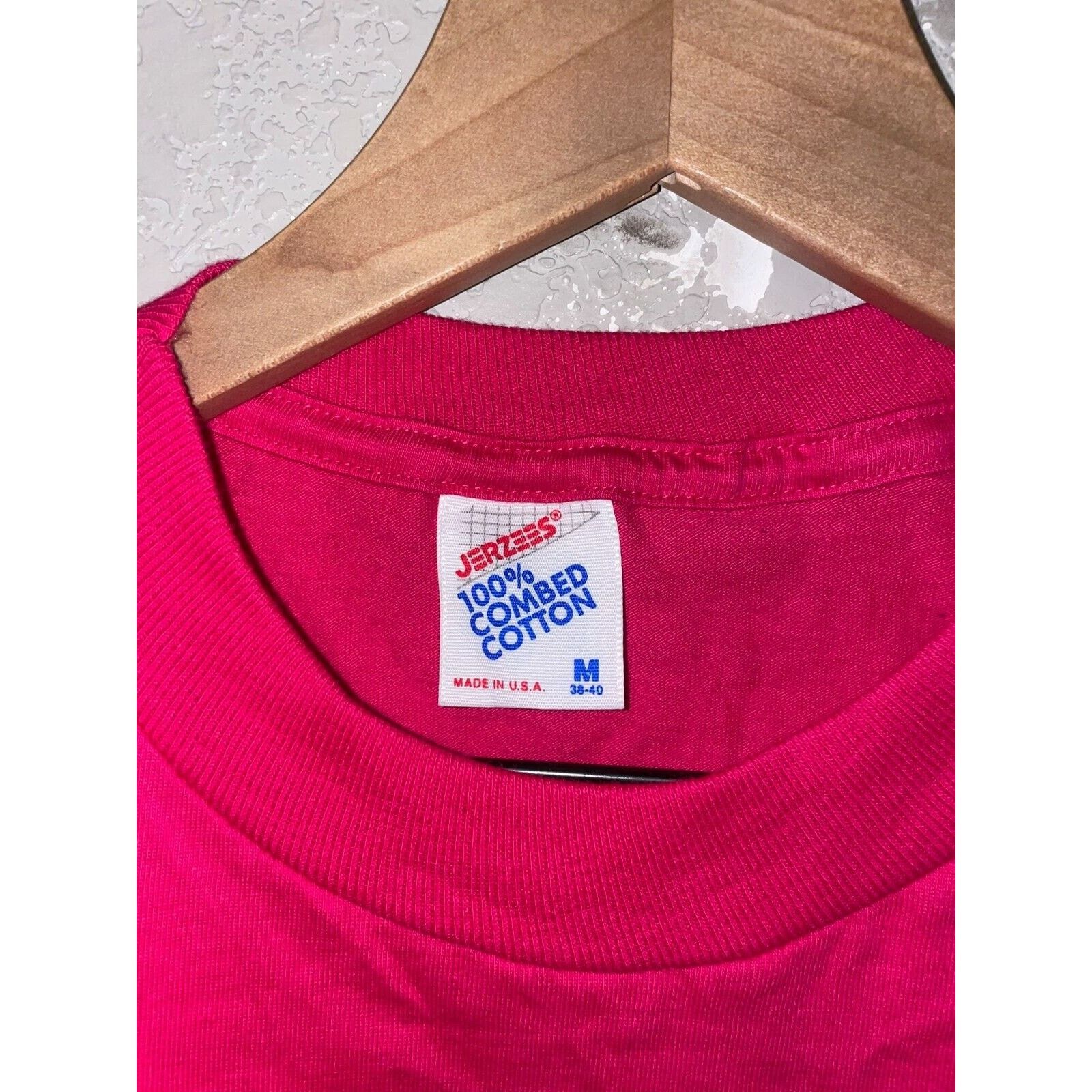 Jerzees Vintage Silver Dollar City Shirt Flower Pink 90s Tee VTG M Size US M / EU 48-50 / 2 - 9 Thumbnail