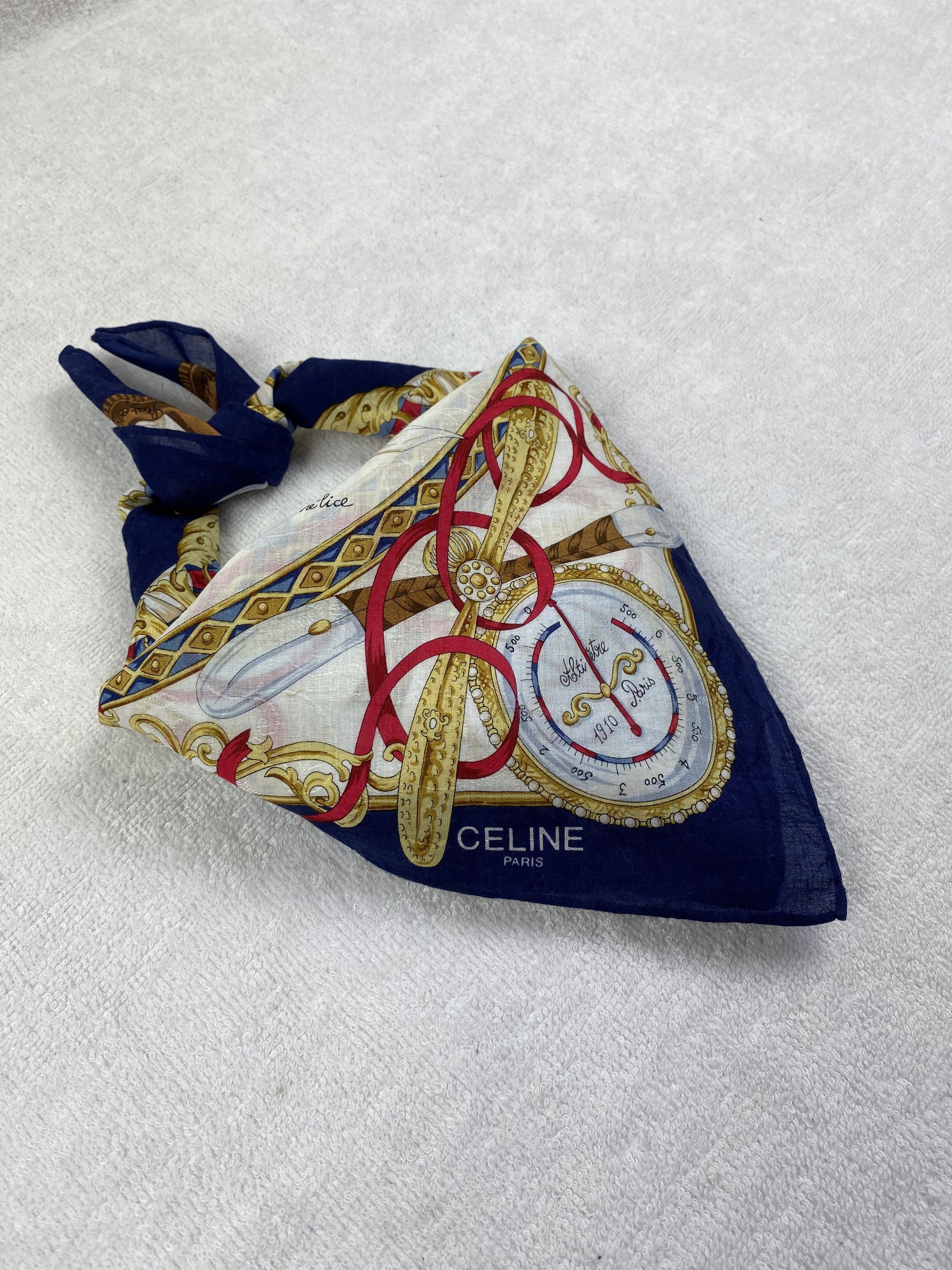 Celine Celine Bandana / Handkerchief / Neckerchief Size ONE SIZE - 2 Thumbnail