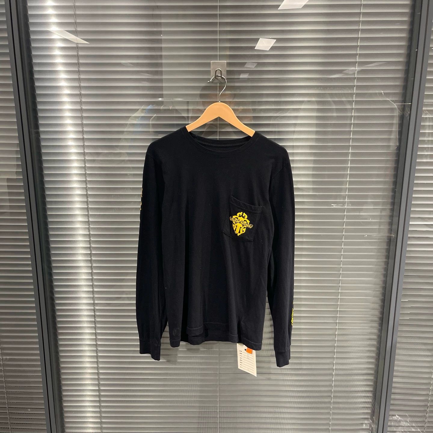 Chrome Hearts Chrome Hearts Classic Yellow Dagger Sanskrit LS S 99 New Size US S / EU 44-46 / 1 - 1 Thumbnail