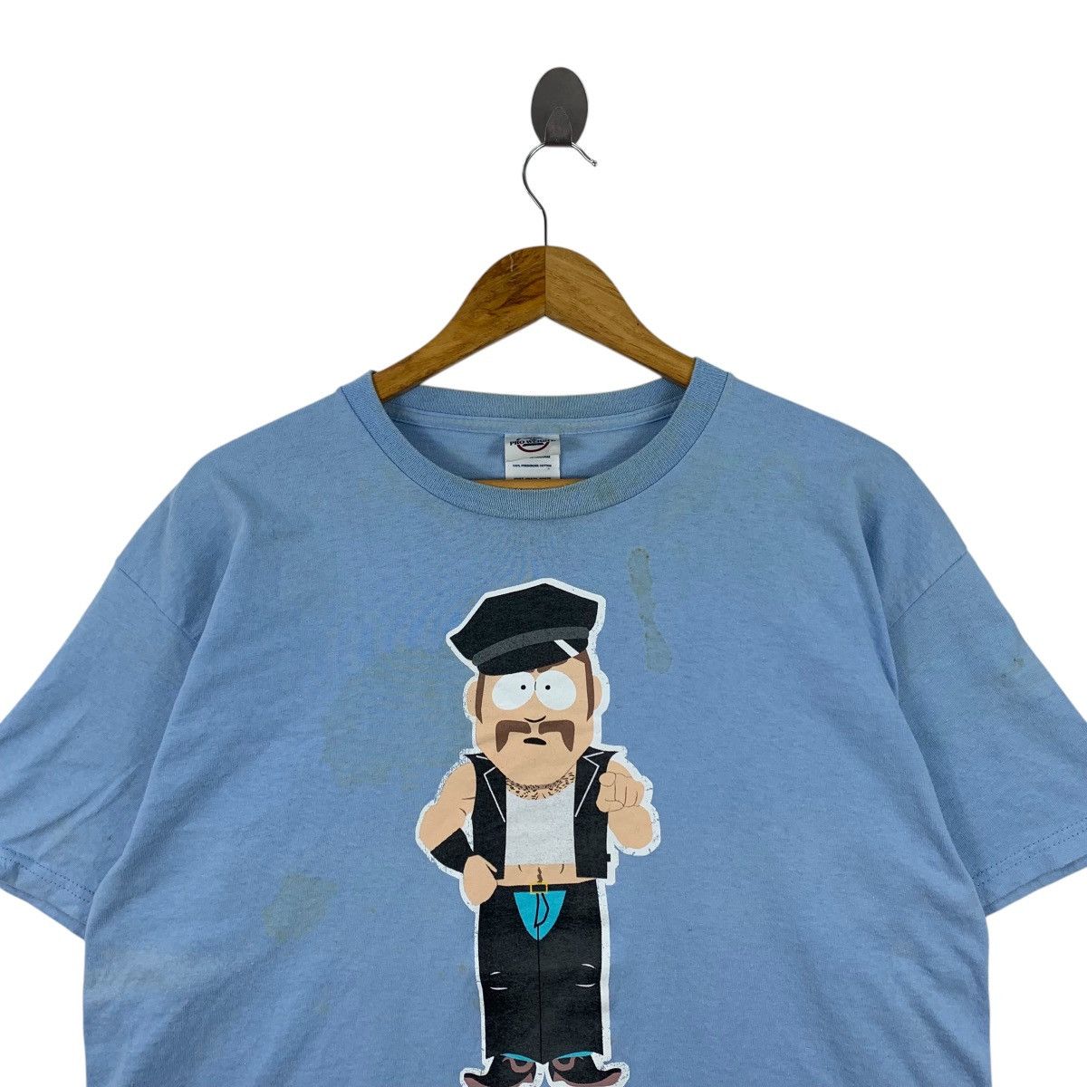 Vintage Vintage MR SLAVE South Park Cartoon Print Delta Pro Shirt Size US L / EU 52-54 / 3 - 2 Thumbnail