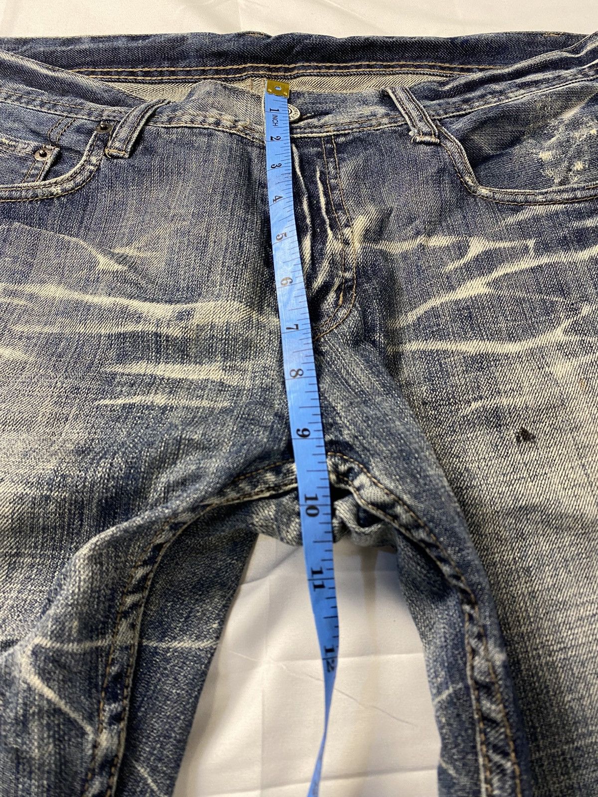 Japanese Brand 2000 Rupert Edge Washed Japanese Punk Style Jeans Denims Size US 35 - 24 Thumbnail