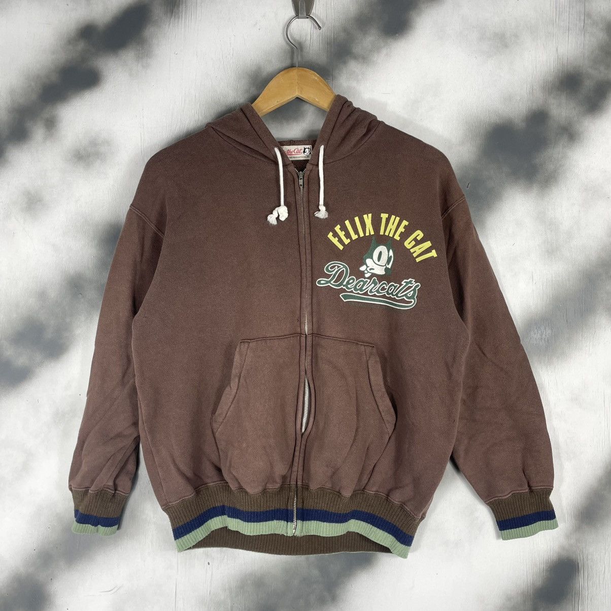 Cartoon Network × Felix × Vintage FELIX THE CAT BIG LOGO HOODED DISTRESSED STYLE Size US S / EU 44-46 / 1 - 9 Thumbnail