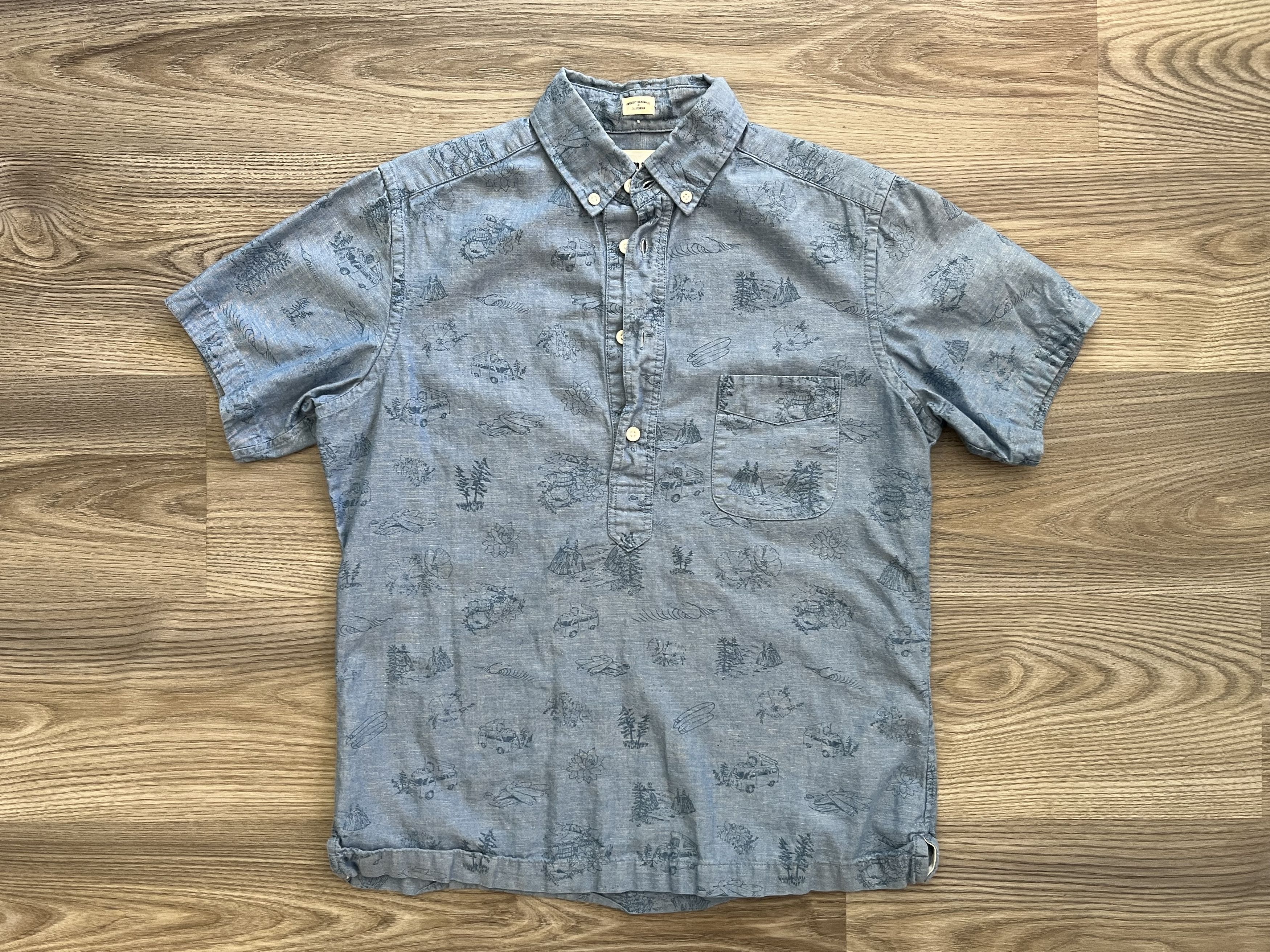 Taylor Stitch Aloha Popover Shirt Size US S / EU 44-46 / 1 - 1 Thumbnail
