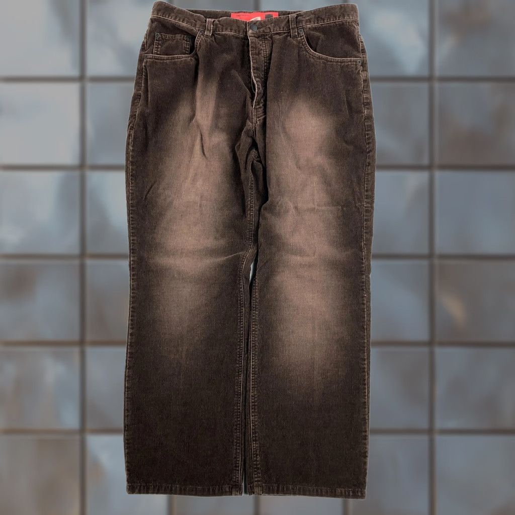 Mossimo Mossimo Men's Brown Corduroy Pants 38x30 Button Fly Straight Leg Size US 38 / EU 54 - 1 Thumbnail