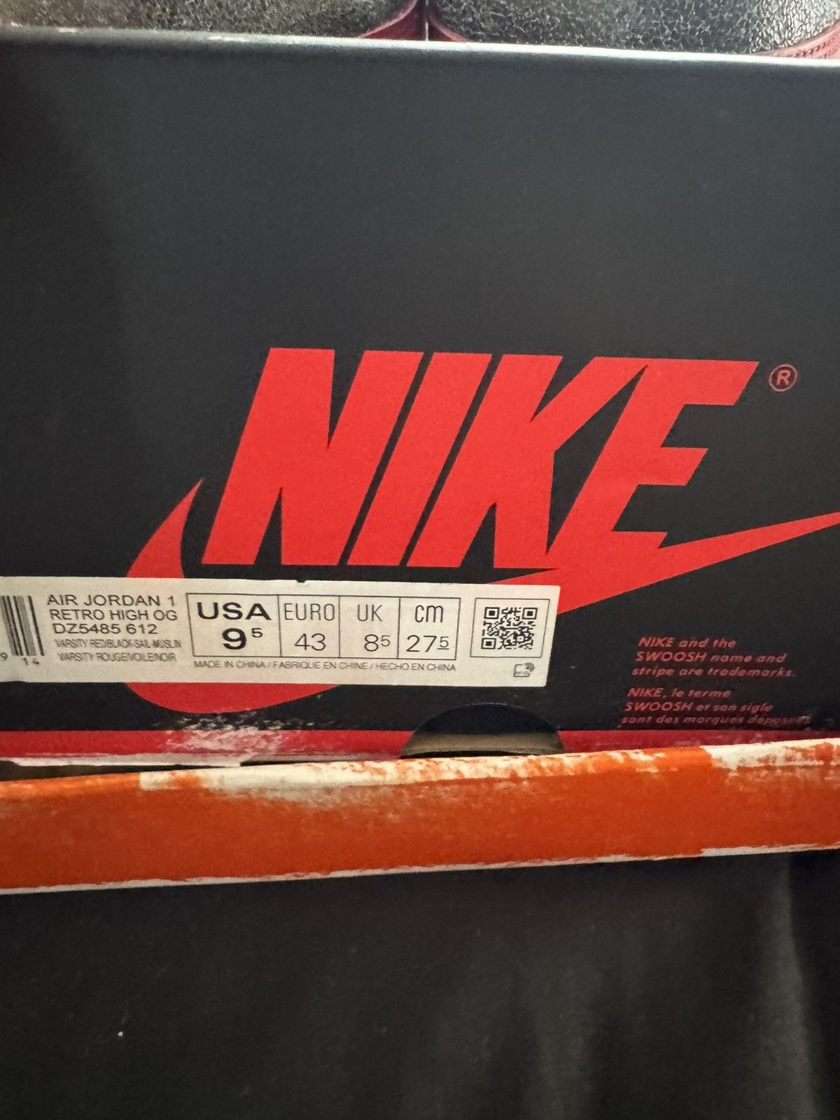 Jordan Brand × Nike Lost and found 1s Size US 9.5 / EU 42-43 - 6 Thumbnail