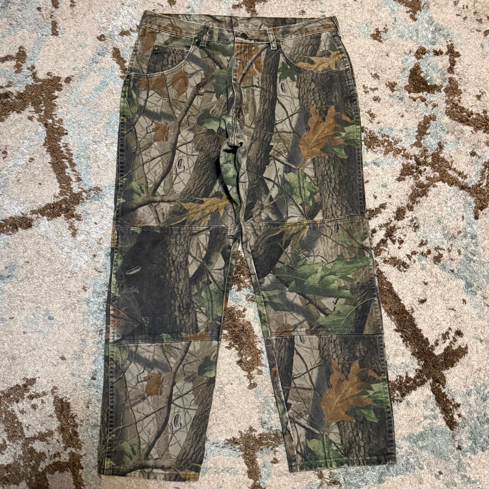 Realtree × Vintage × Wrangler Vintage Wrangler Realtree Camo Double Knee Pants Size 36x30 Size US 36 / EU 52 - 1 Thumbnail