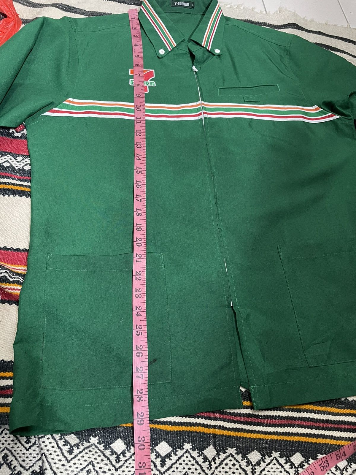Vintage 7-eleven workers Shirt Rare