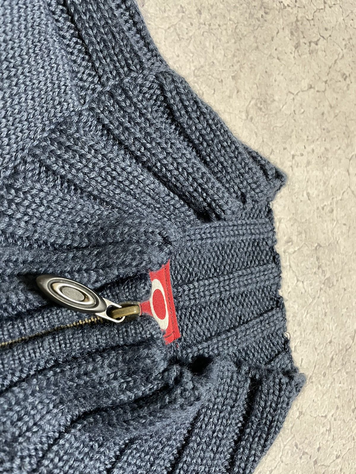 Oakley Vintage 90's Oakley Full Zip Knit Sweater Y2K Rare Size US XL / EU 56 / 4 - 7 Thumbnail