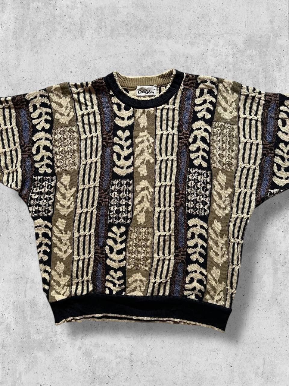 Carlo Colucci Carlo Colucci coloured vintage sweater sweatshirt wool Size US L / EU 52-54 / 3 - 8 Thumbnail