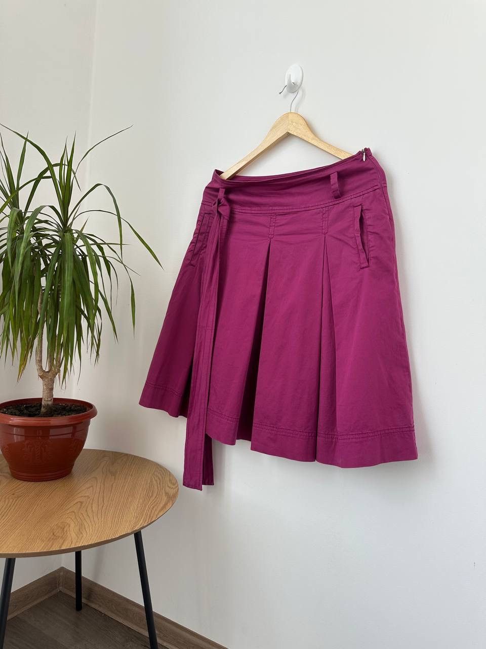 Max Mara × Vintage Vintage Max Mara Pink Mini Skirt Size 30" / US 8 / IT 44 - 10 Thumbnail