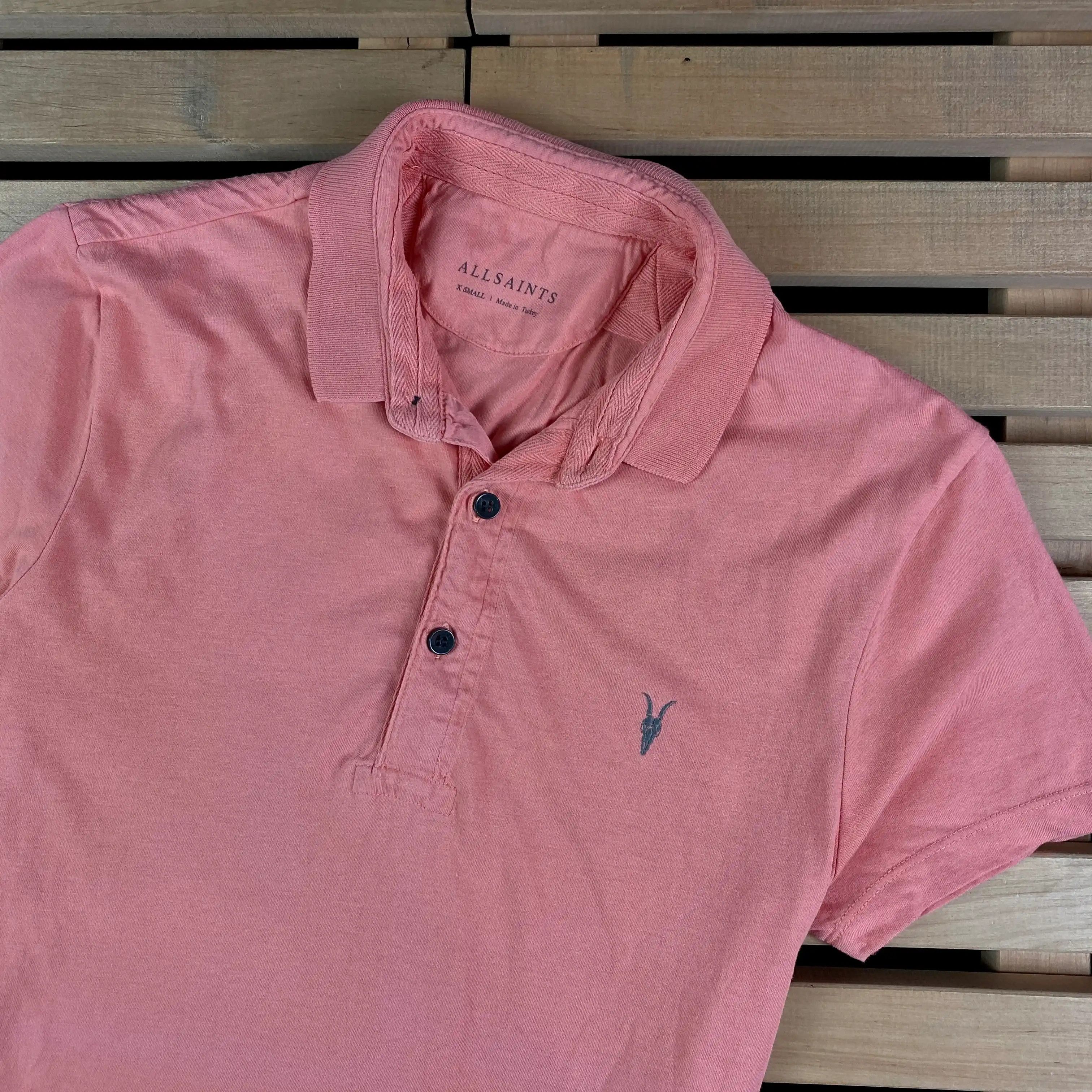 Allsaints Mens Allsaints Polo Shirt Size XS Size US XS / EU 42 / 0 - 2 Thumbnail