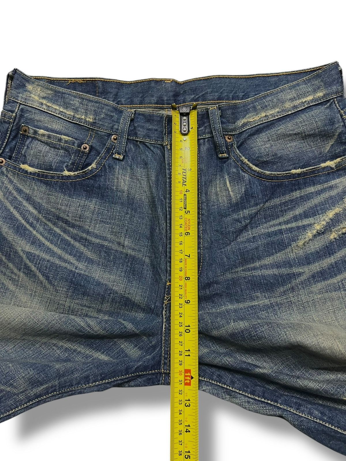 Levi's Loose Vintage 05s Levi’s 501 Japan Denim-Faded Whisker Wash Size US 33 - 19 Thumbnail