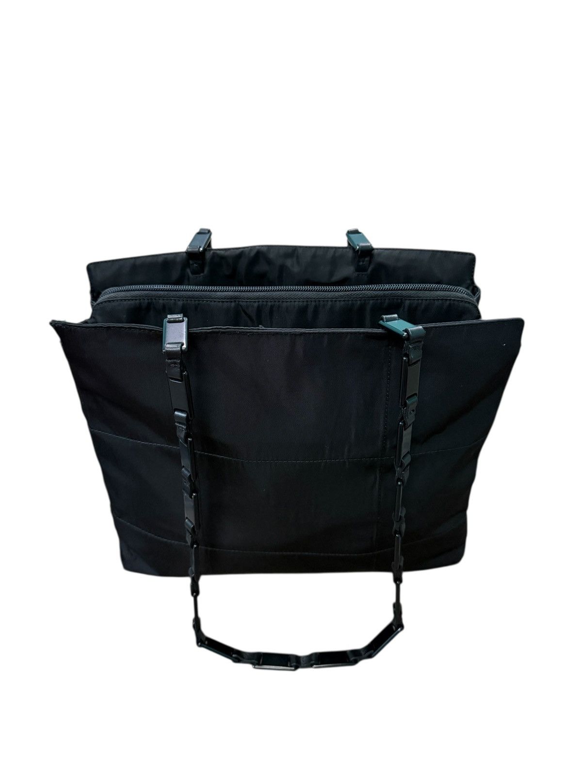 Prada VINTAGE PRADA BLACK TOTE BAG Size ONE SIZE - 9 Thumbnail