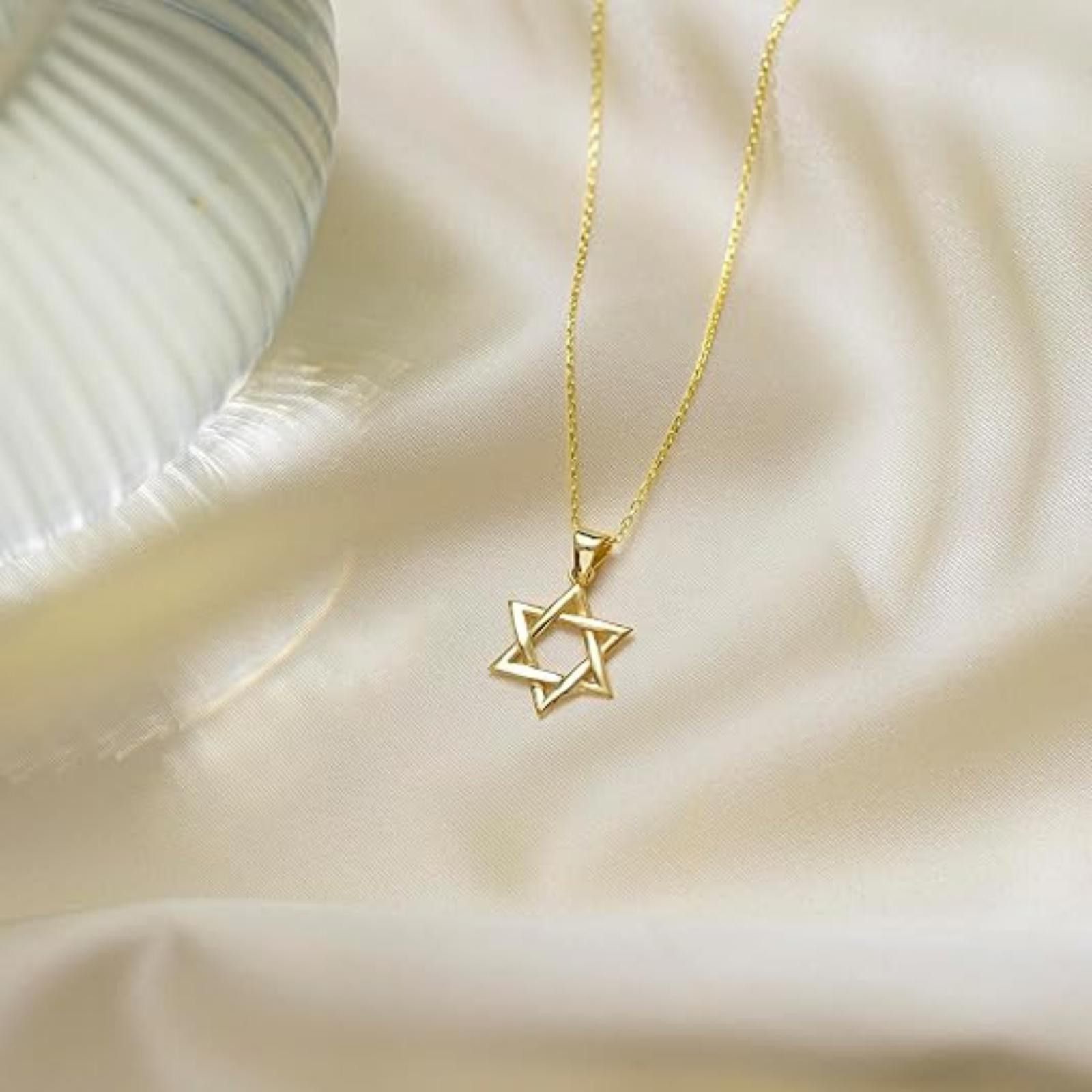 Giani Bernini Giani Bernini Star of David Necklace-Gold Over Silver Size ONE SIZE - 3 Thumbnail