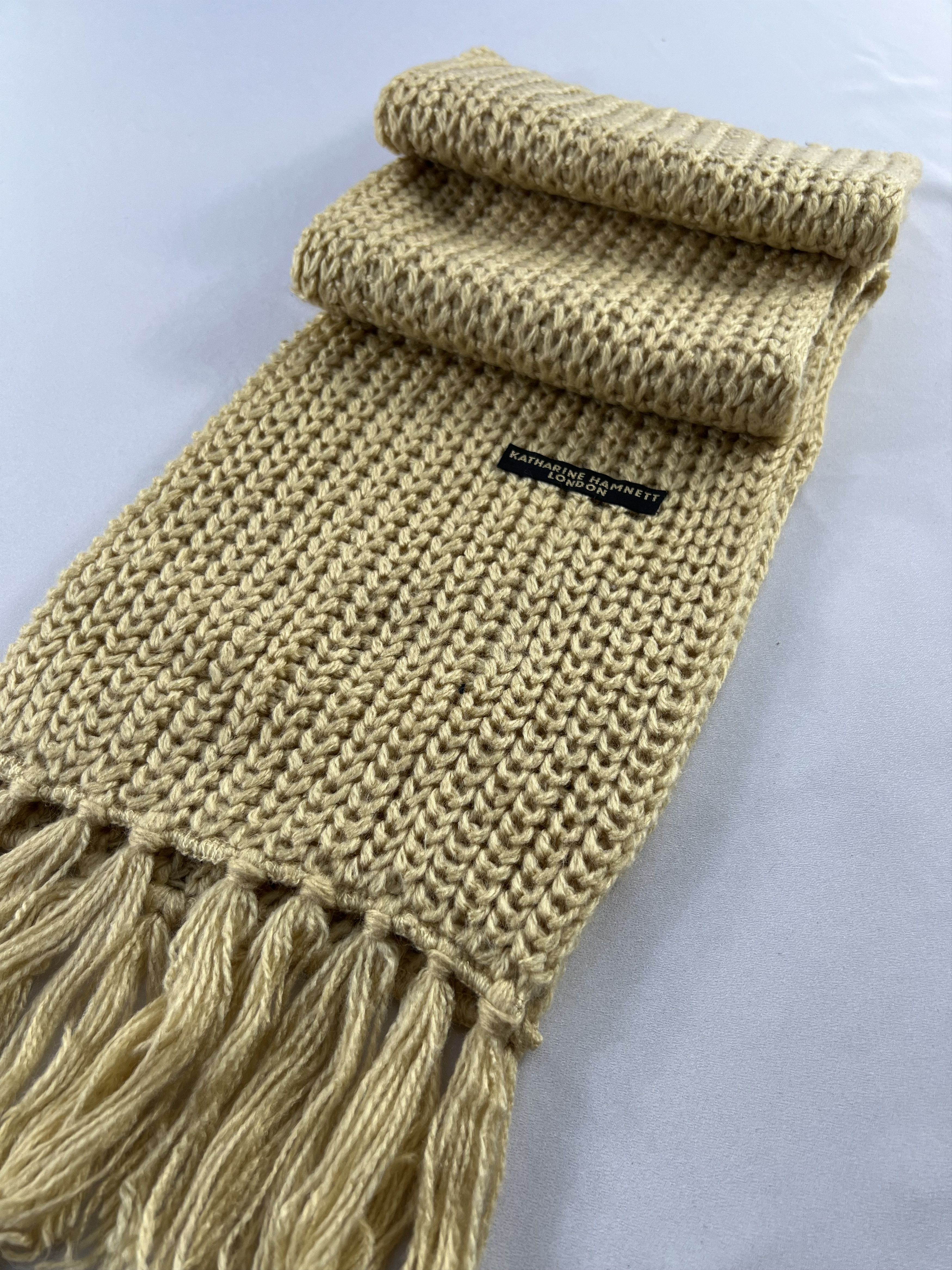 Katharine Hamnett London Katharine Hamnett London Knit Scarf / Muffler / Neckwear Size ONE SIZE - 2 Thumbnail