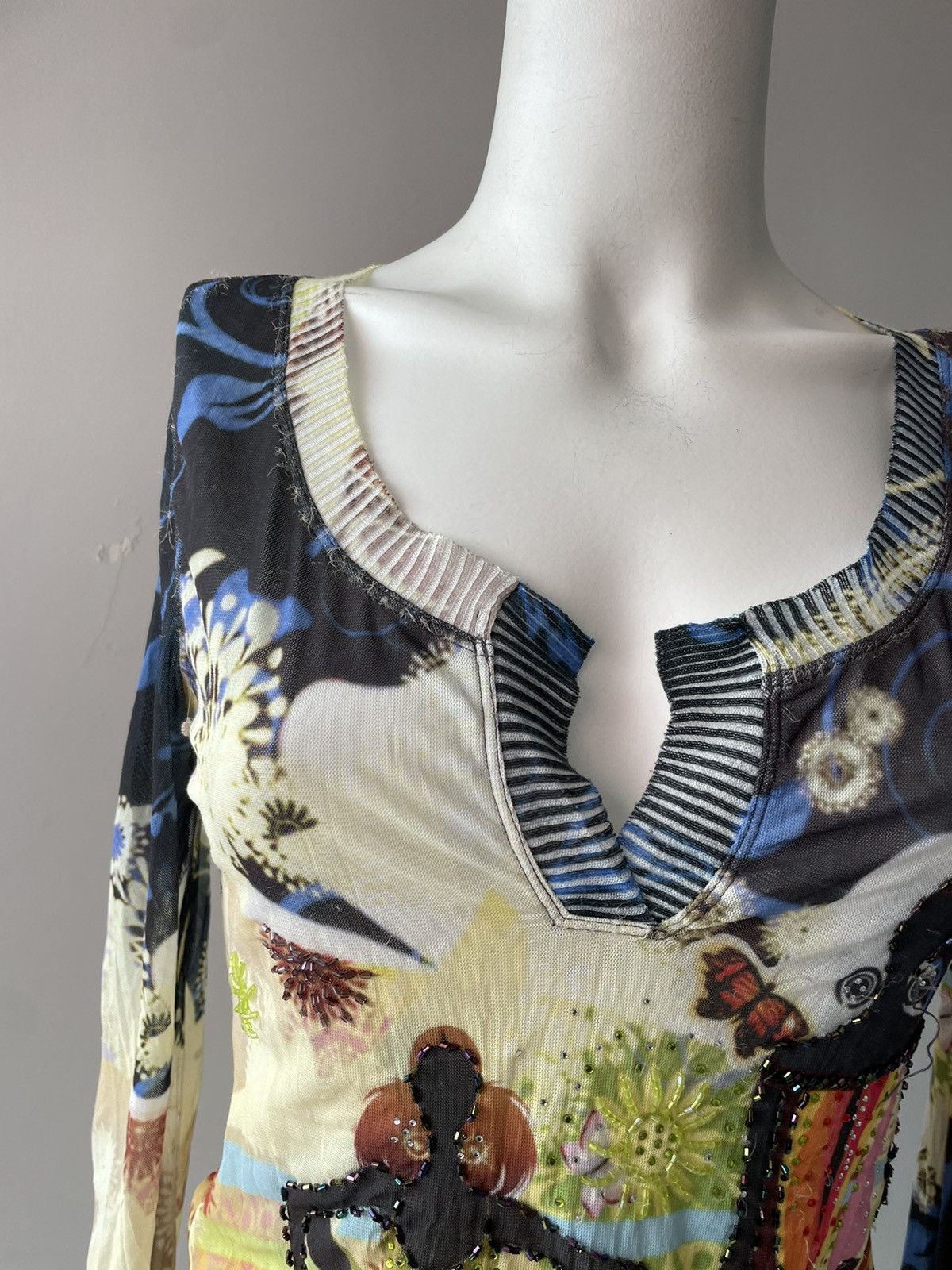 Vintage y2k blouse Size M / US 6-8 / IT 42-44 - 11 Thumbnail