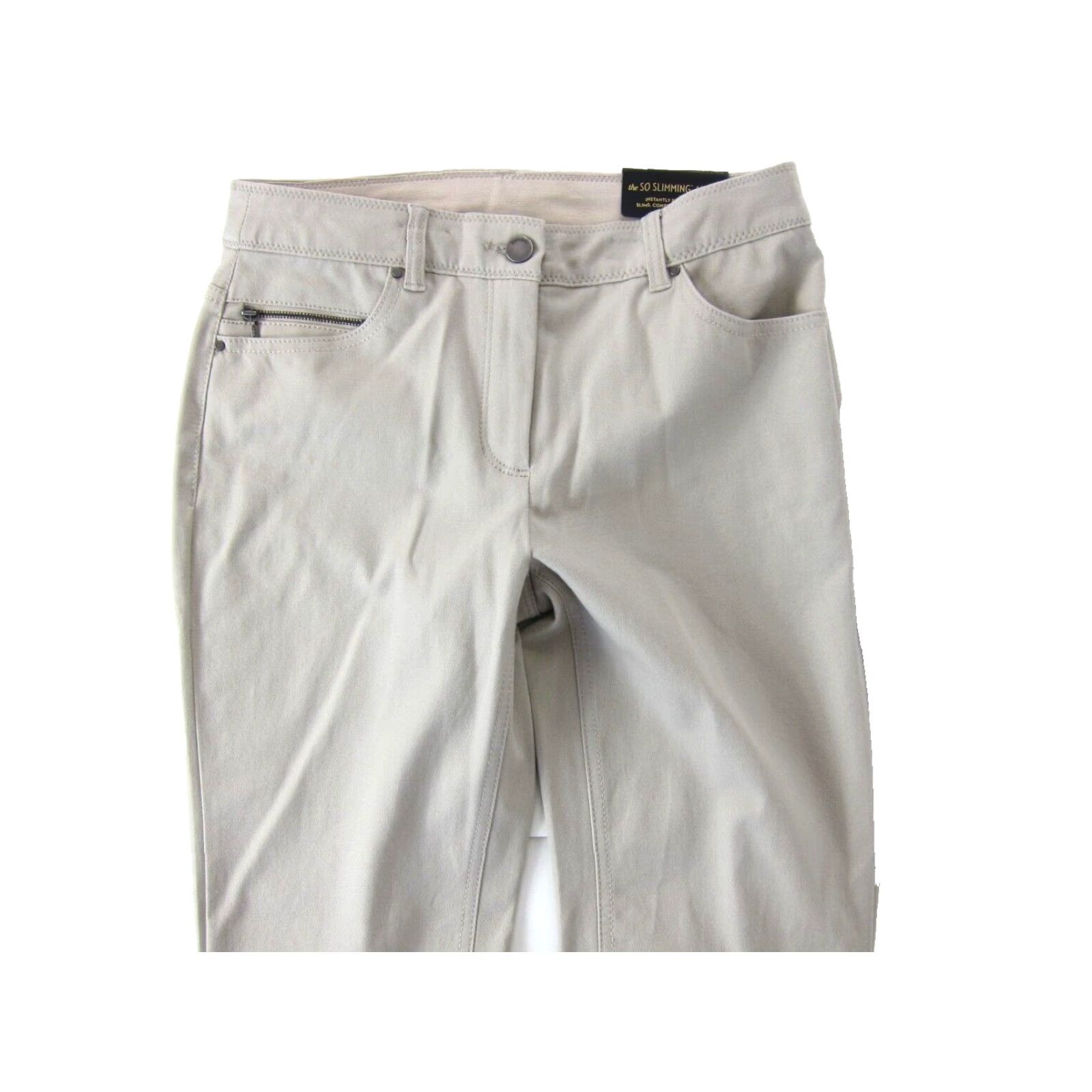 Vintage VINTAGE Chico's Beige Palamino Courtney Stretch So Slimming Control Ankle Pant 00/XS Size 26" / US 2 / IT 38 - 5 Thumbnail