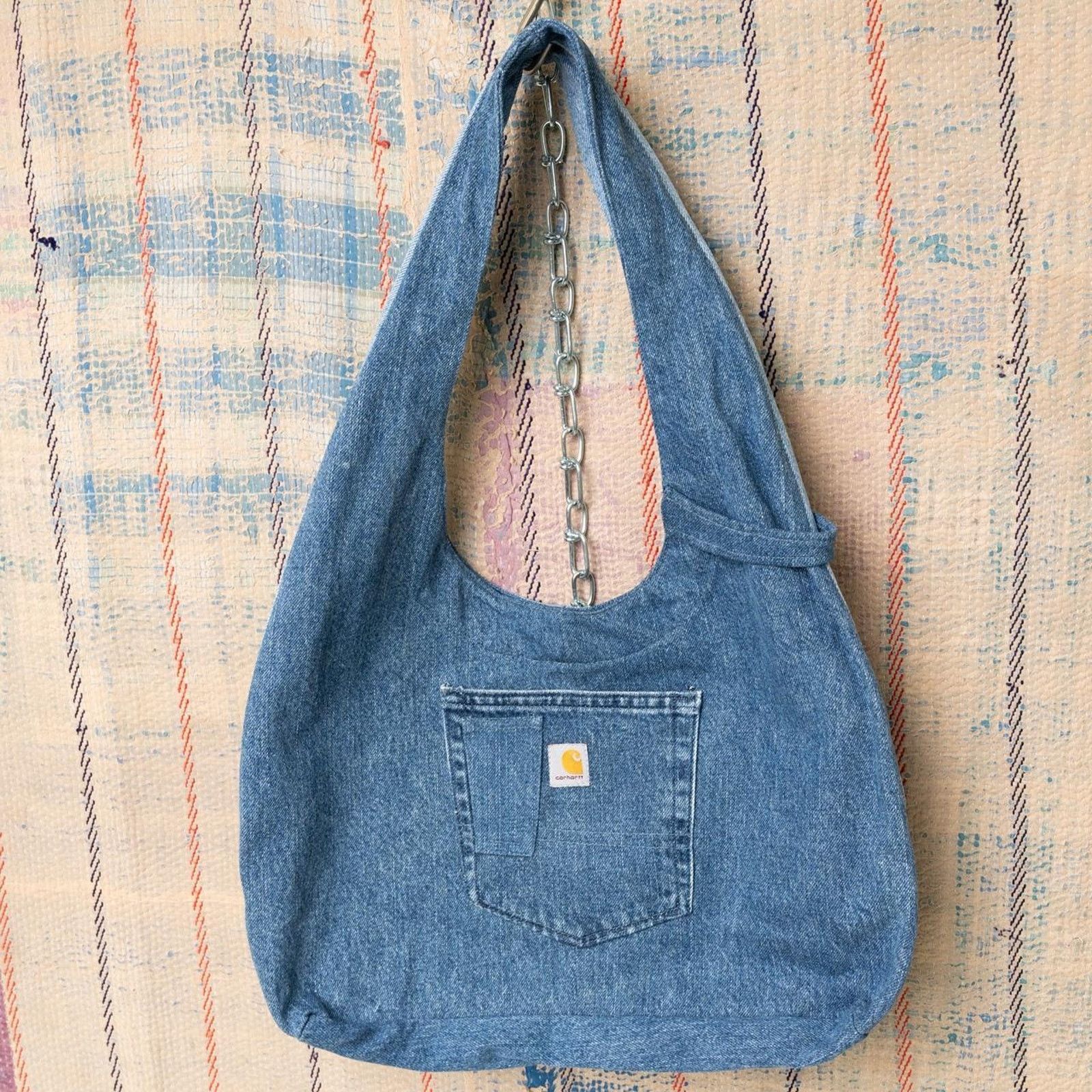 Carhartt Custom upcycled carhartt hobo bag Size ONE SIZE - 5 Thumbnail