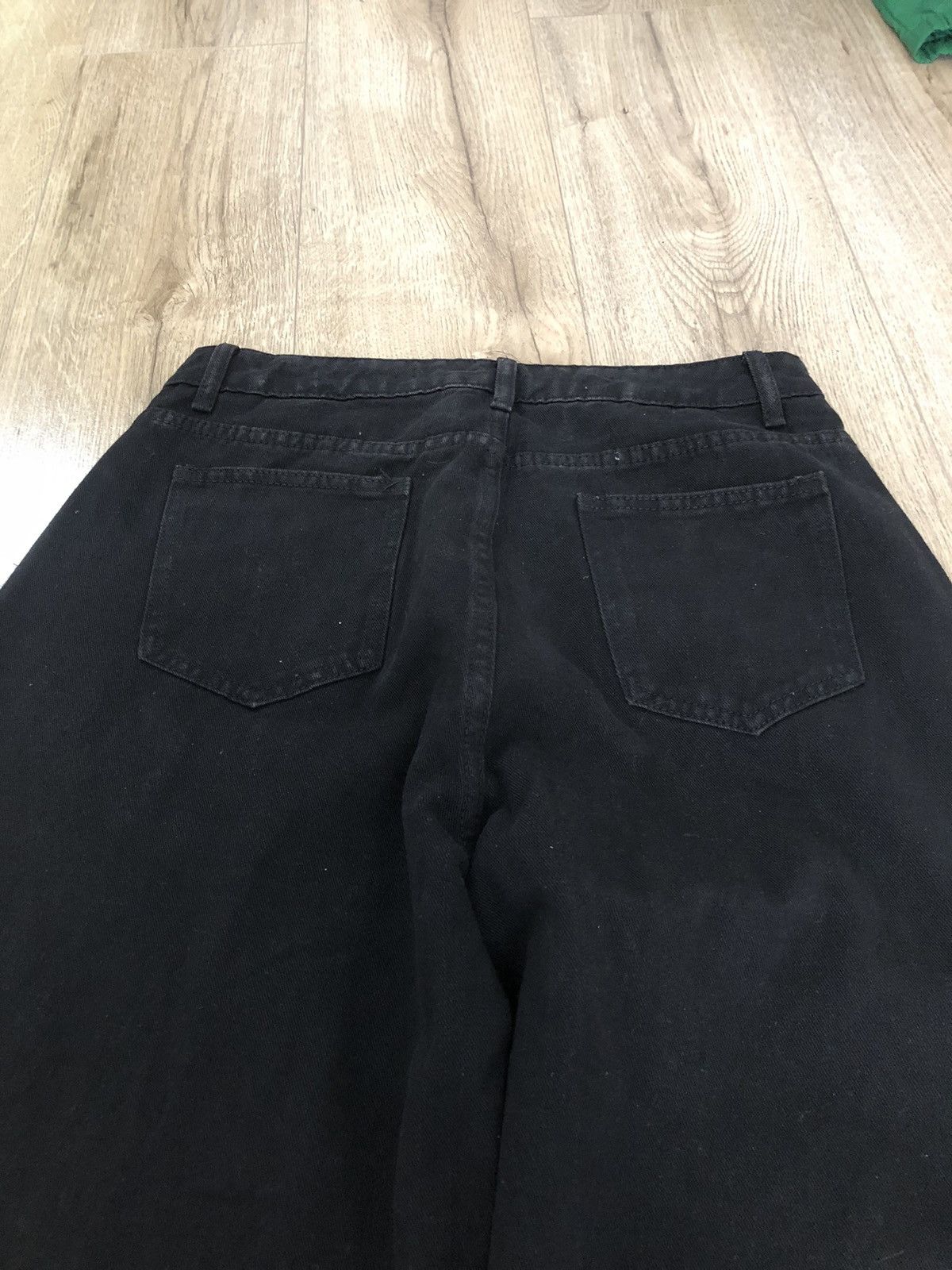 Japanese Brand Dragon Graphic Baggy Jeans(L) Size US 34 / EU 50 - 6 Thumbnail
