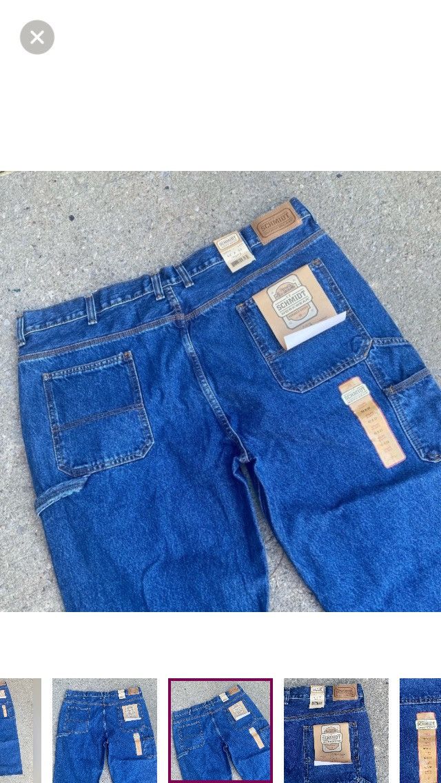 SCHMIDT Schmidt Bundle of 2 Workwear Utility Jeans 42X32 Size US 42 / EU 58 - 7 Thumbnail
