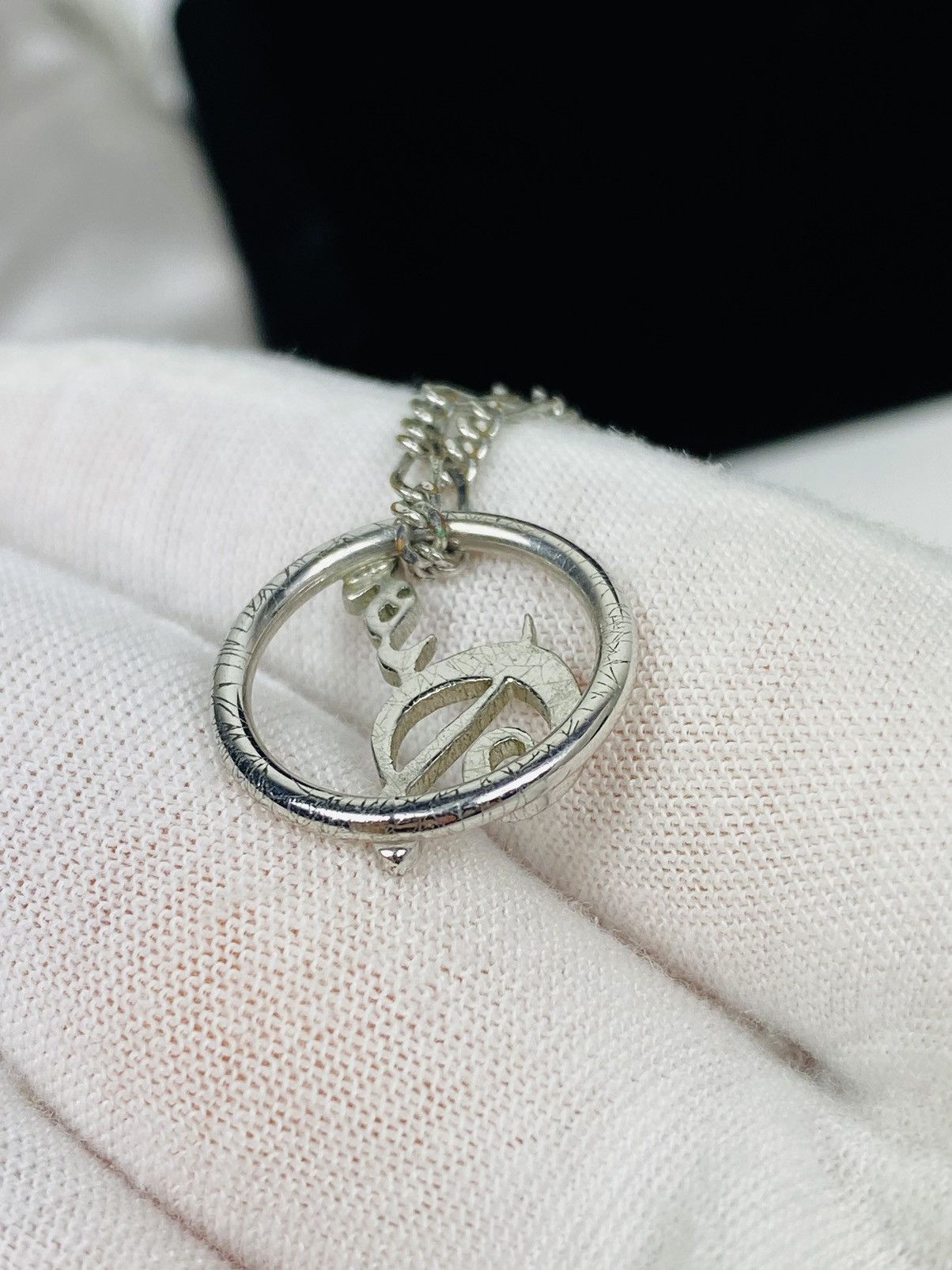 Dior Dior Cursive Logo Necklace Size ONE SIZE - 3 Thumbnail