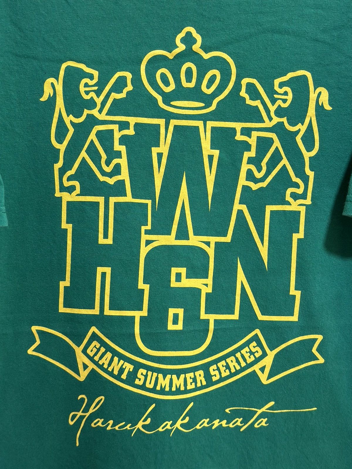 Band Tees × Vintage Vintage Hawaiian6 Giant Summer Series Faded Tee Size US L / EU 52-54 / 3 - 4 Thumbnail