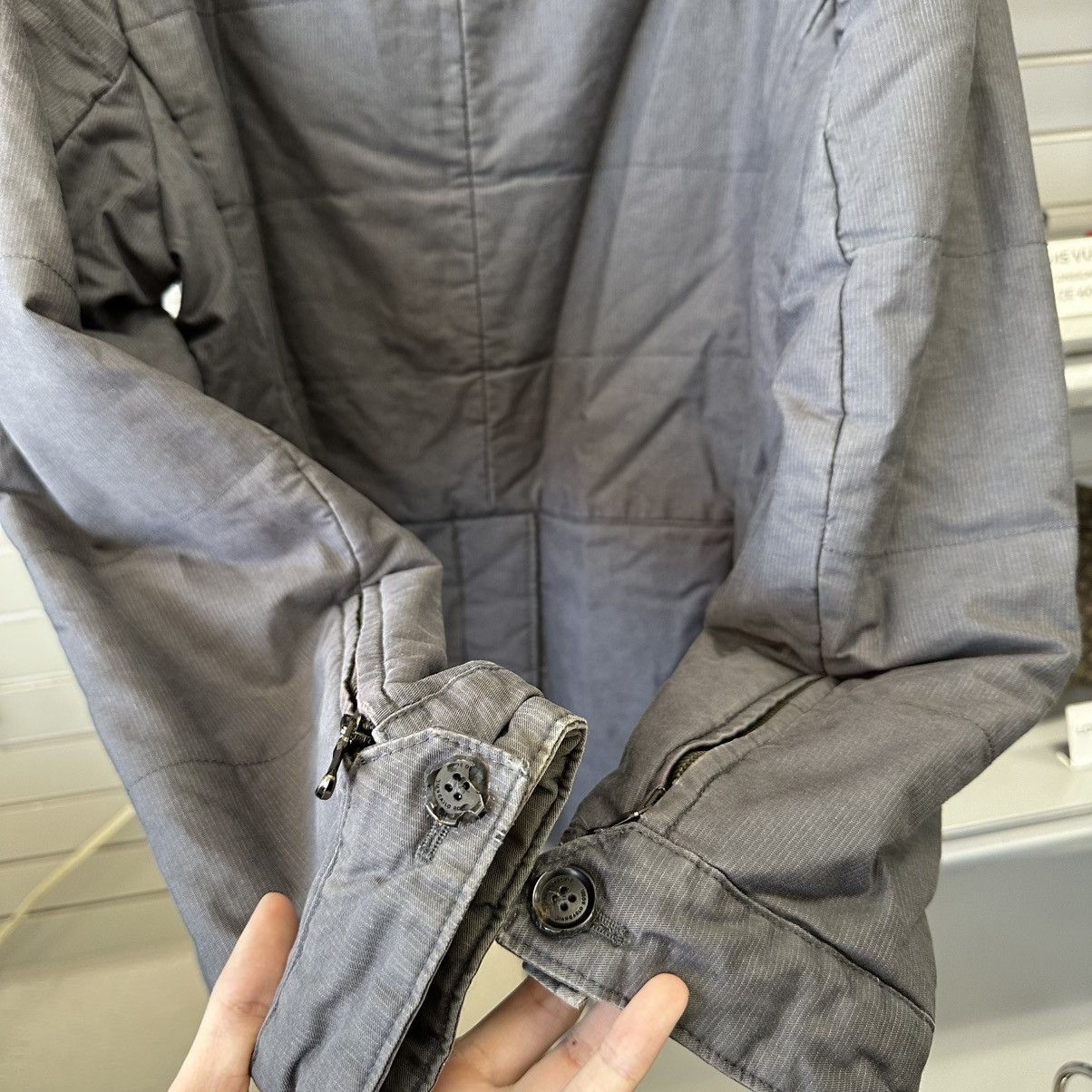 GIAN CARLO ROSSI Gian Carlo Rossi Zip Up Cargo Down Jacket Size US L / EU 52-54 / 3 - 6 Thumbnail