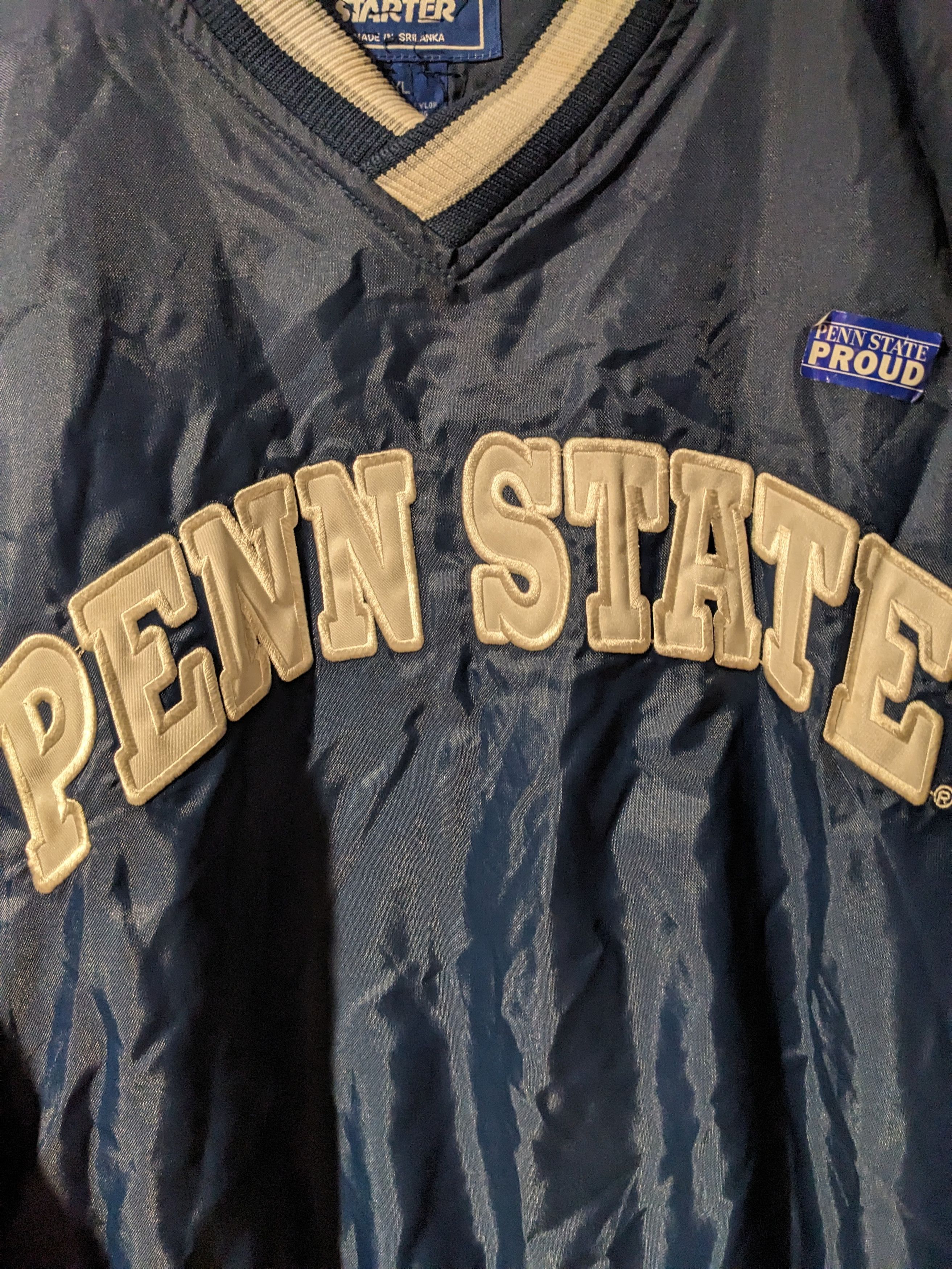 Starter Vintage 90s Penn State Nittany Lion Starter Windbreaker Size US XL / EU 56 / 4 - 2 Thumbnail
