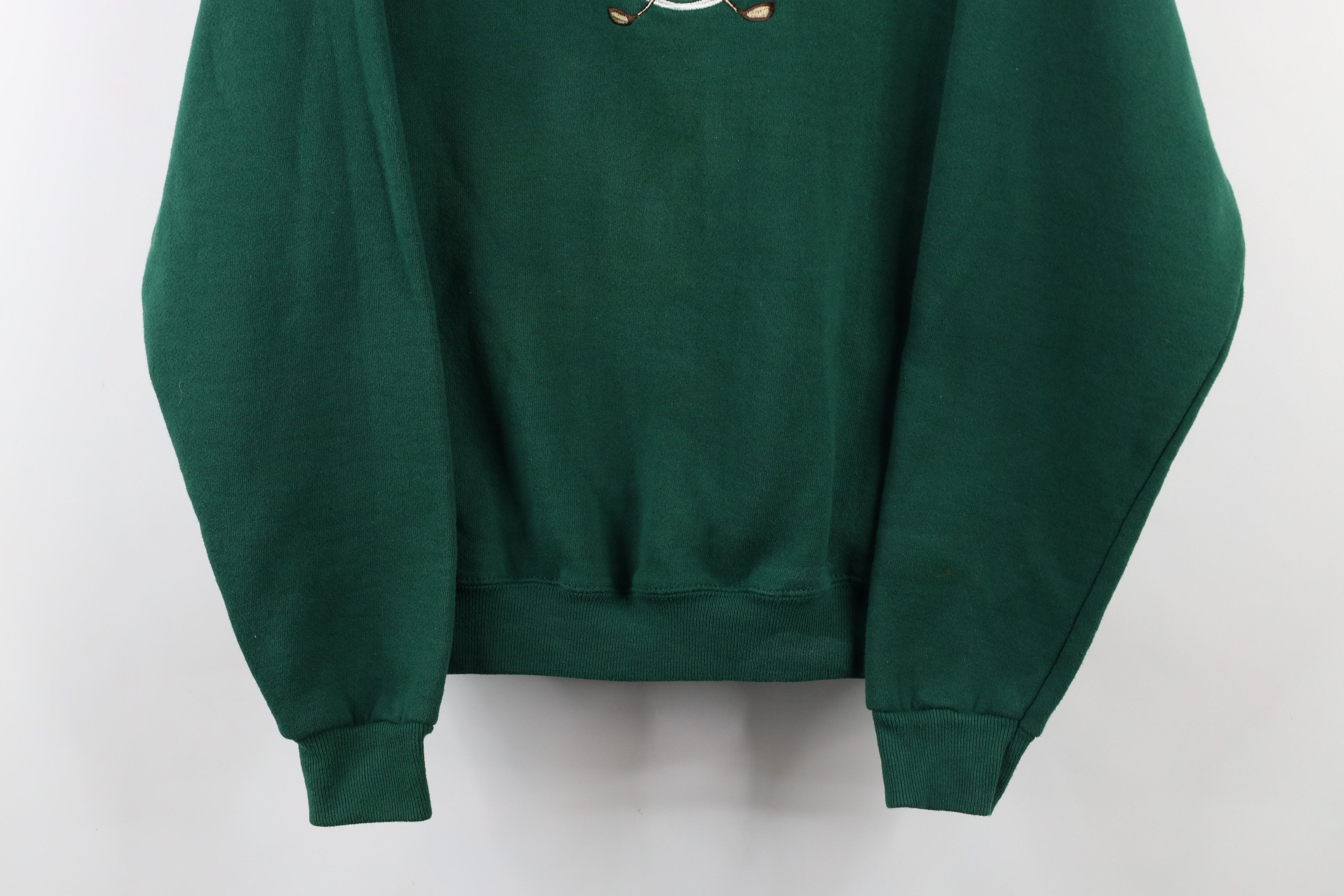 Vintage Vintage 90s Streetwear Spell Golf Crewneck Sweatshirt USA Size US L / EU 52-54 / 3 - 3 Thumbnail