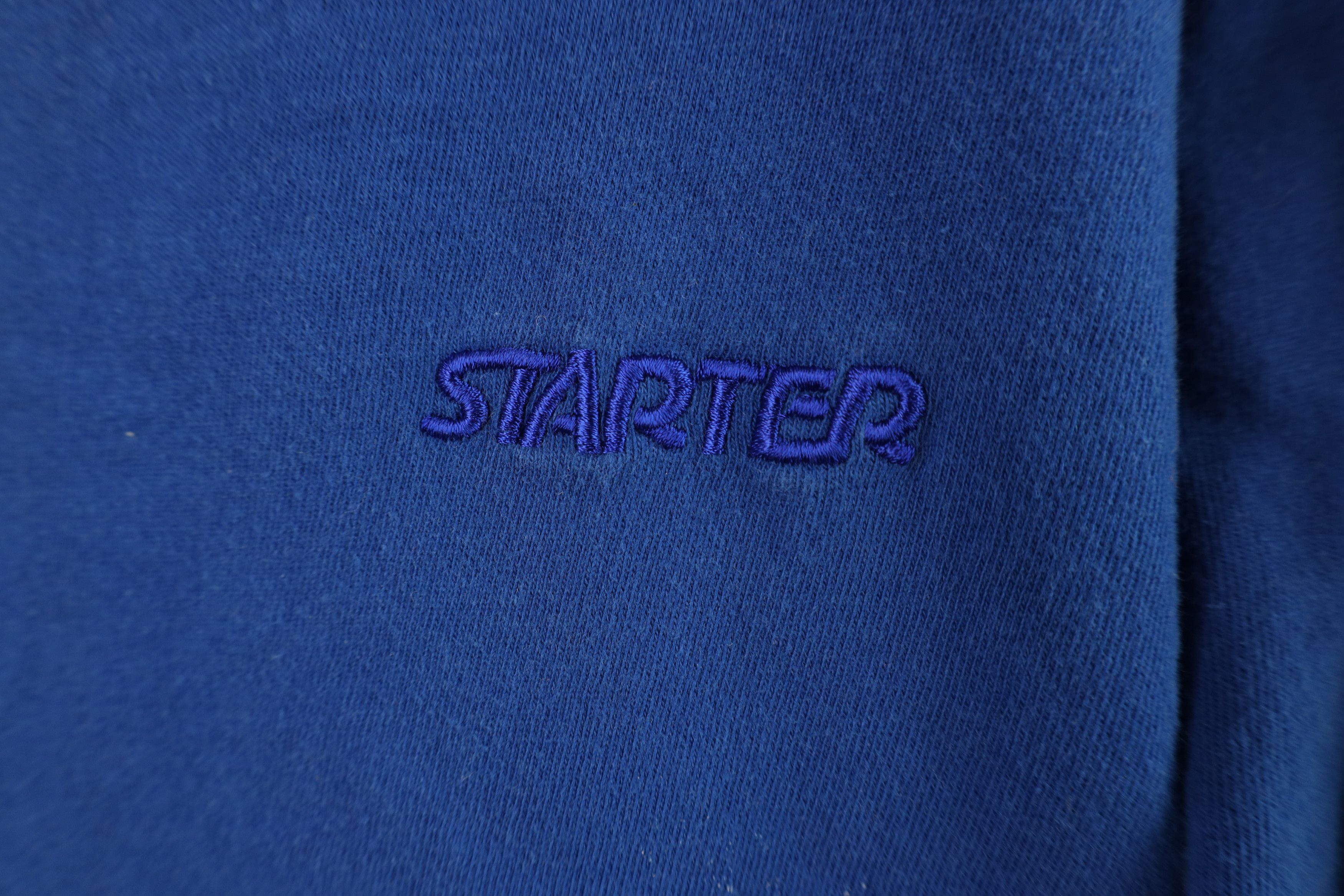Starter Vintage 90s Starter Spell Out Mock Neck Long Sleeve T-Shirt Size US L / EU 52-54 / 3 - 6 Thumbnail