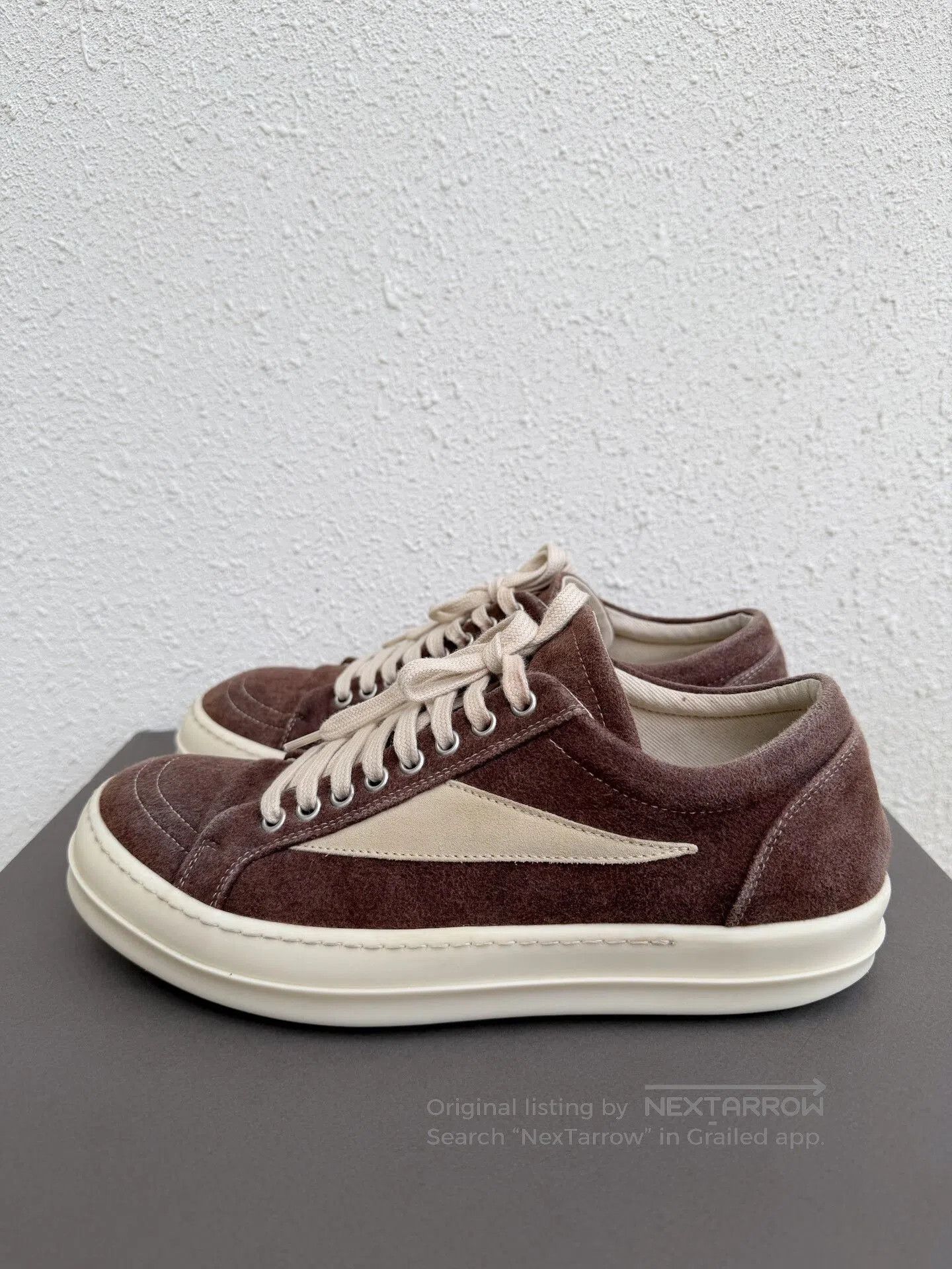 Rick Owens Drkshdw Rick Owens drkshdw suede shoes 41. Size US 8 / EU 41 - 4 Thumbnail