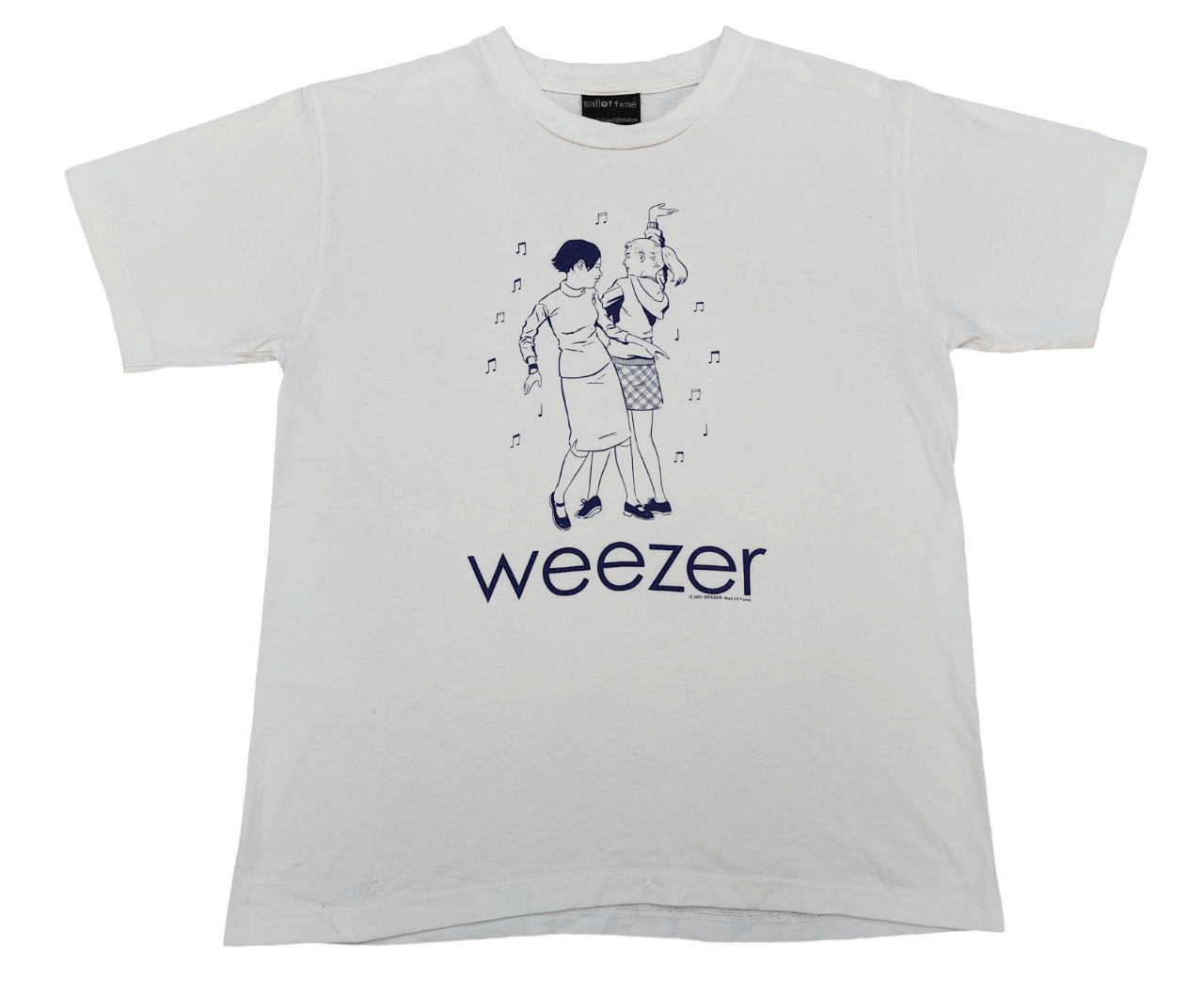Vintage Y2K Vintage Weezer Band T Size S / US 4 / IT 40 - 1 Thumbnail