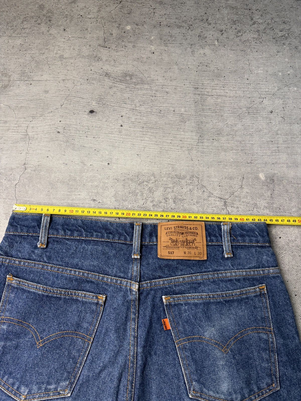Levi's Jeans 80s Vintage Levi's 517 Light Wash Flared Jeans Size US 36 / EU 52 - 14 Thumbnail