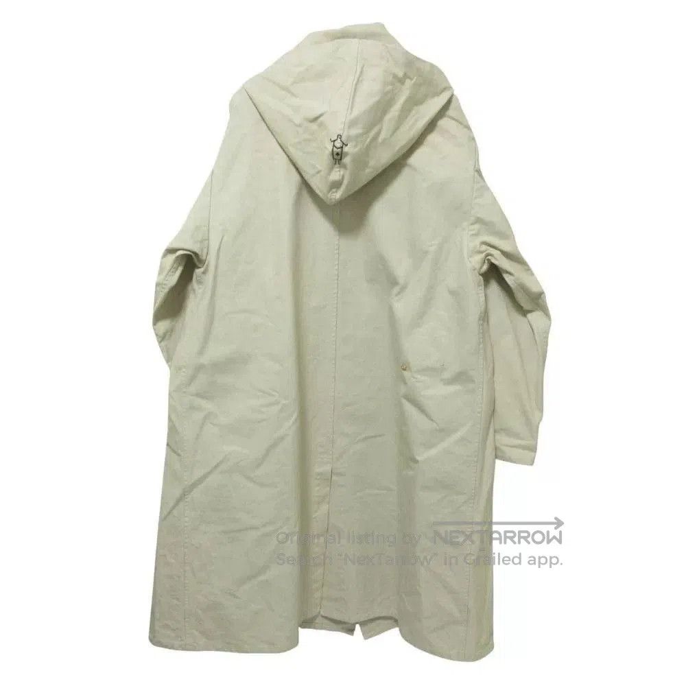 45rpm Beige Long Hooded Coat for Women. Size L / US 10 / IT 46 - 2 Thumbnail