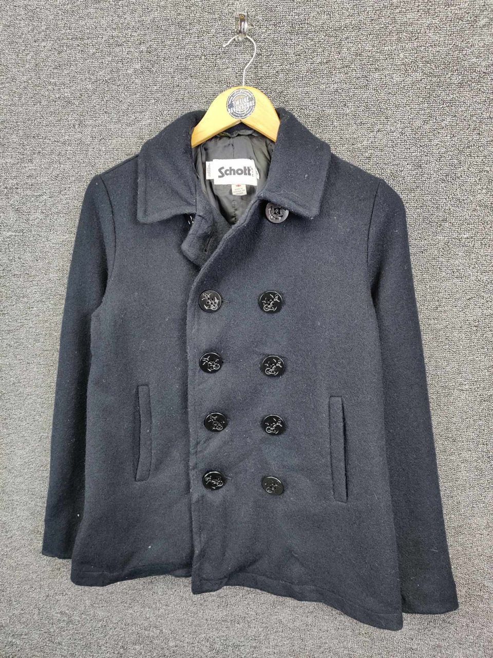 Schott Vintage Schott NYC X Earth Wool Double Breasted Coat Size US M / EU 48-50 / 2 - 2 Thumbnail