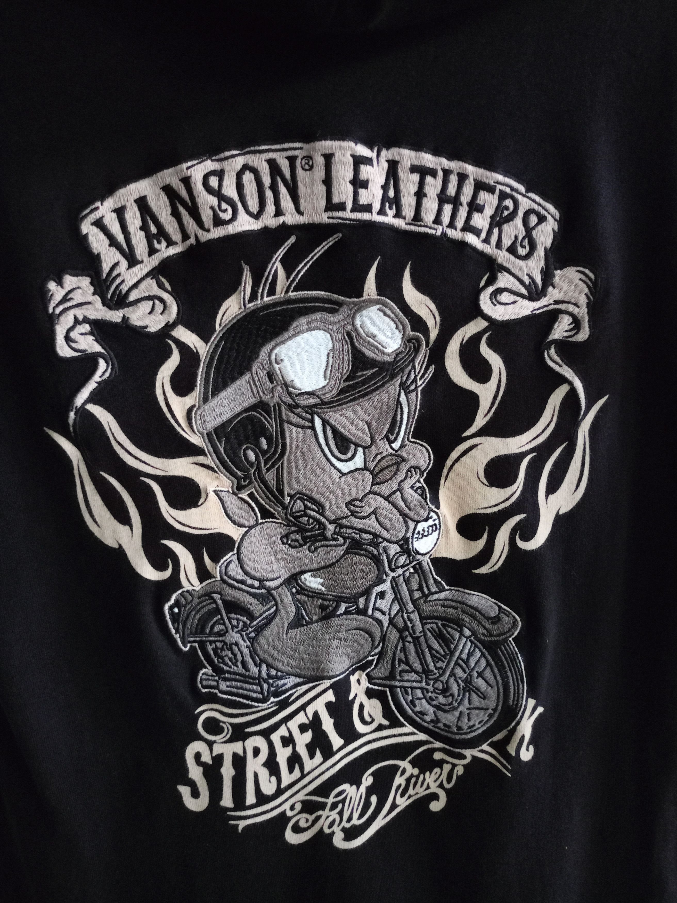Japanese Brand × Vanson Leathers × Warner Bros Vanson x looney tunes Embroidered dress Size M / US 6-8 / IT 42-44 - 3 Thumbnail